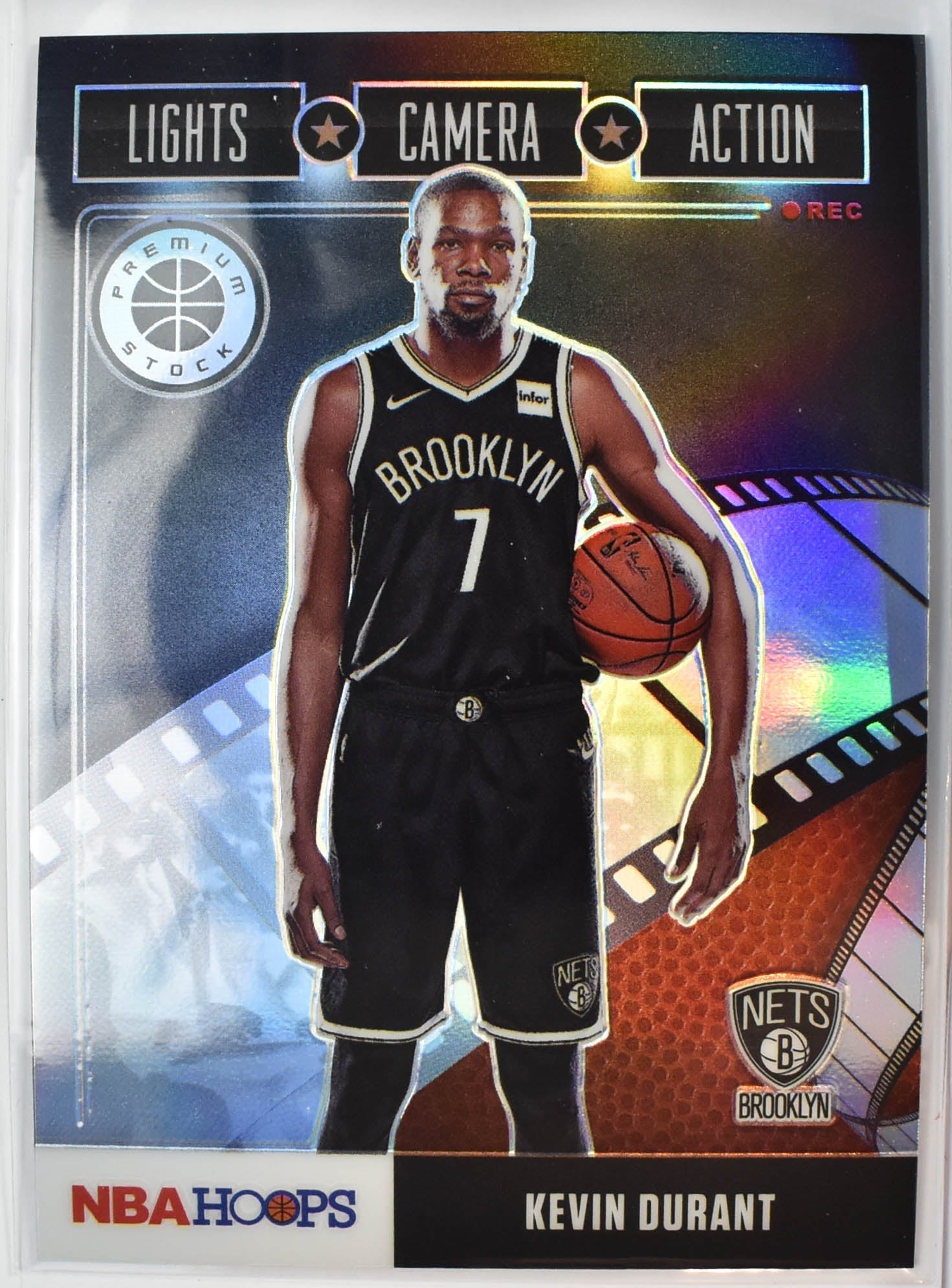 Kevin Durant 1 Panini Hoops Premium Stock 2020