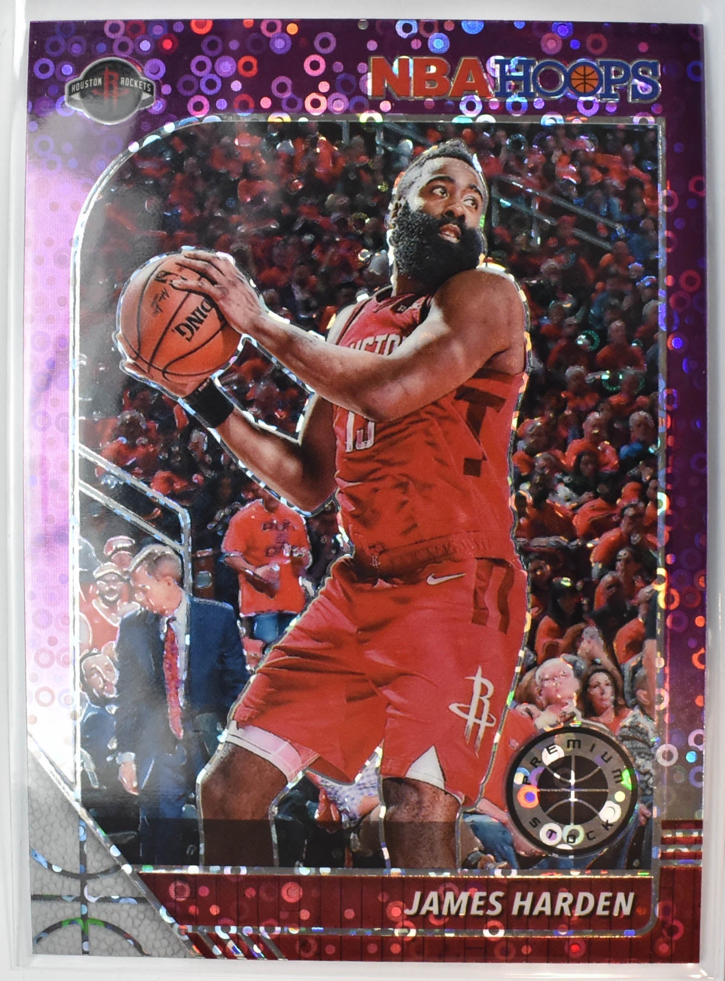 James Harden 66 Panini Hoops Premium Stock 2020 Disco