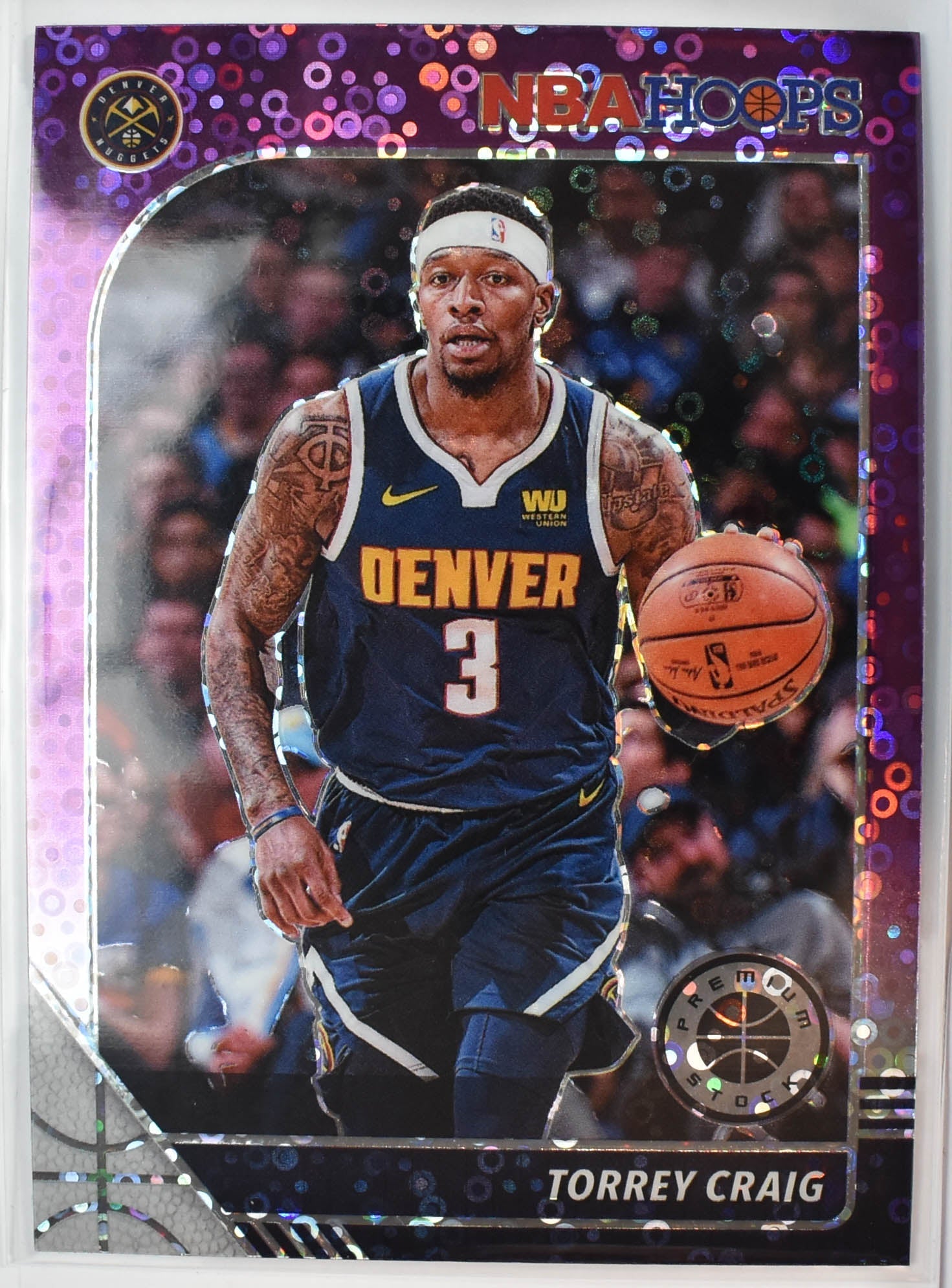 Torrey Craig 50 Panini Hoops Premium Stock 2020 Disco