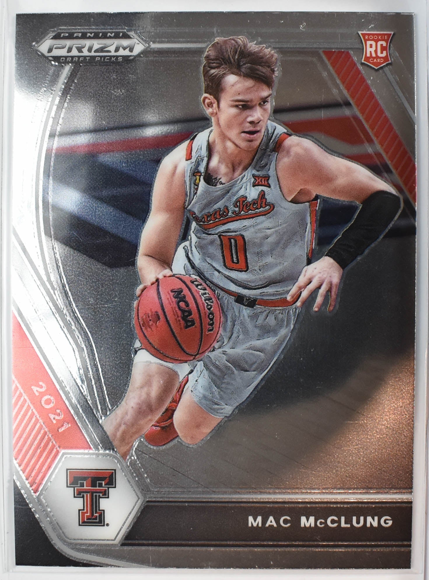 Mac McClung 39 RC Panini Prizm Draft Picks 2021