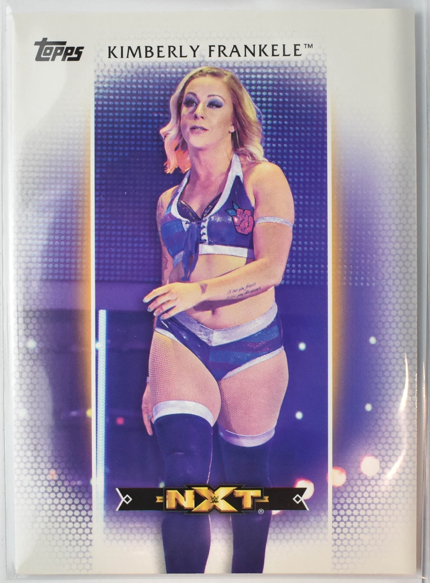 Kimberly Frankele R-6 Topps WWE Card 2017