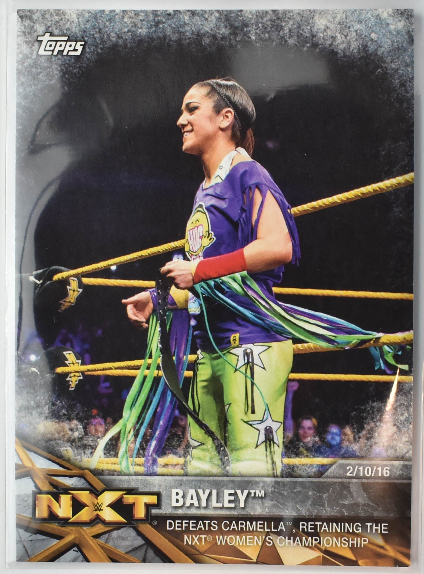 Bayley NXT-12 Topps WWE 2017 Wrestling Card