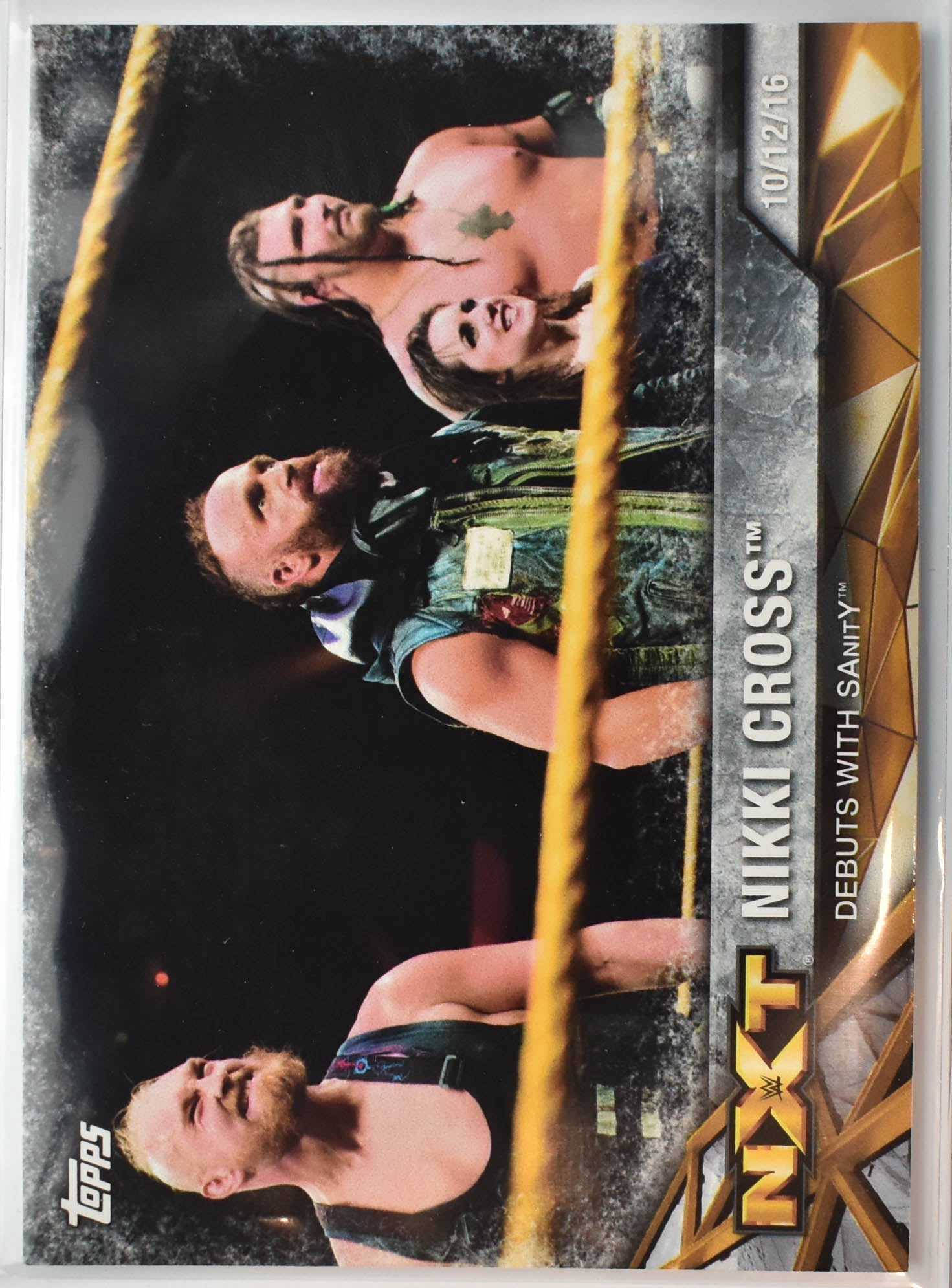 Nikki Cross NXT-23 Topps WWE 2017 Wrestling Card