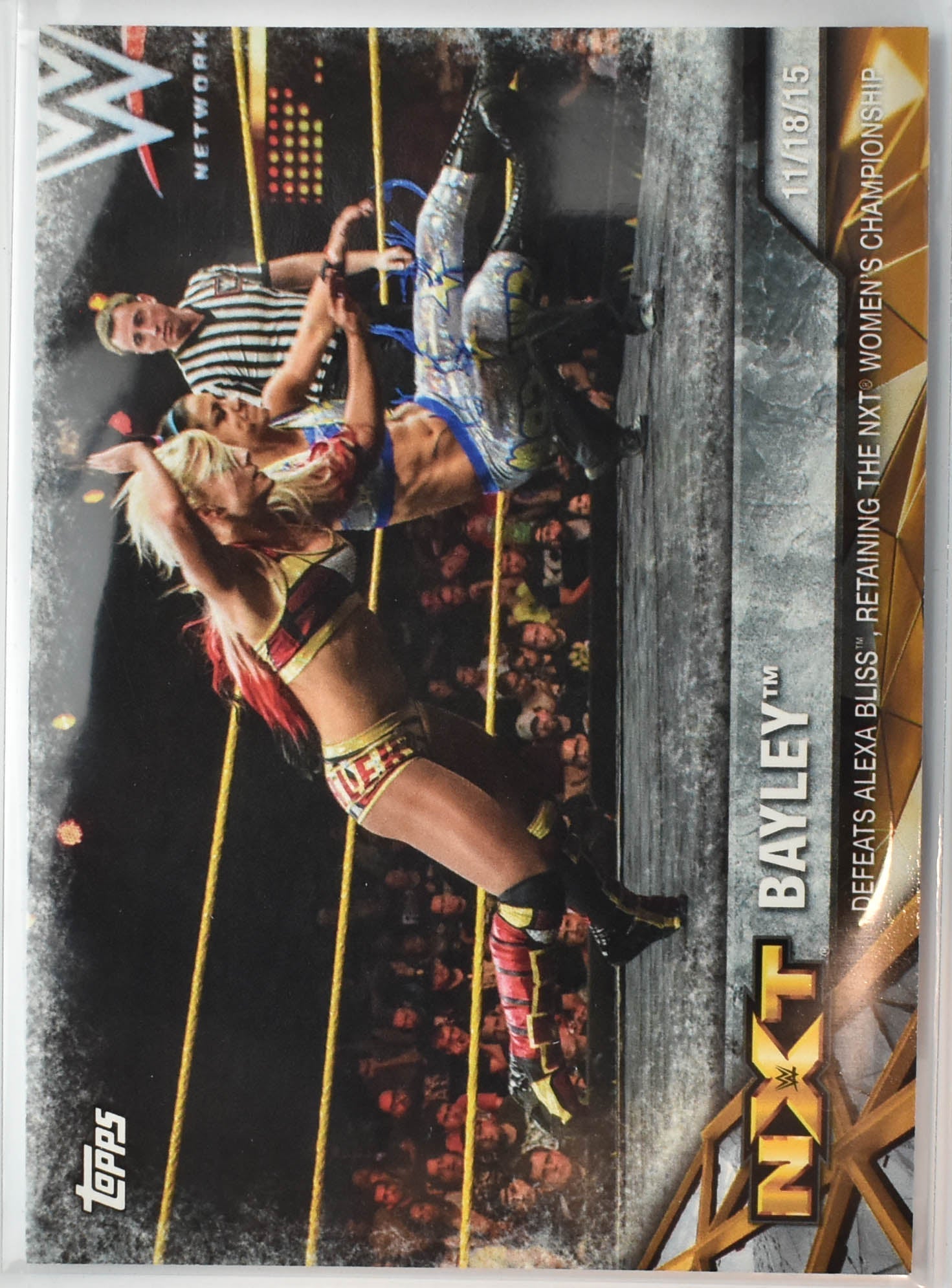 Bayley NXT-8 Topps WWE 2017 Wrestling Card