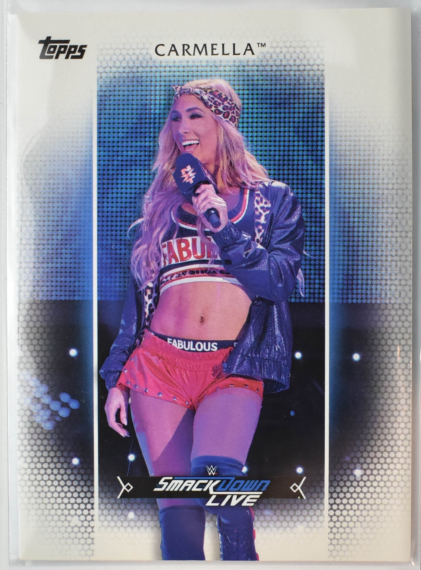 Carmella R-28 Topps WWE Wrestling Card 2017