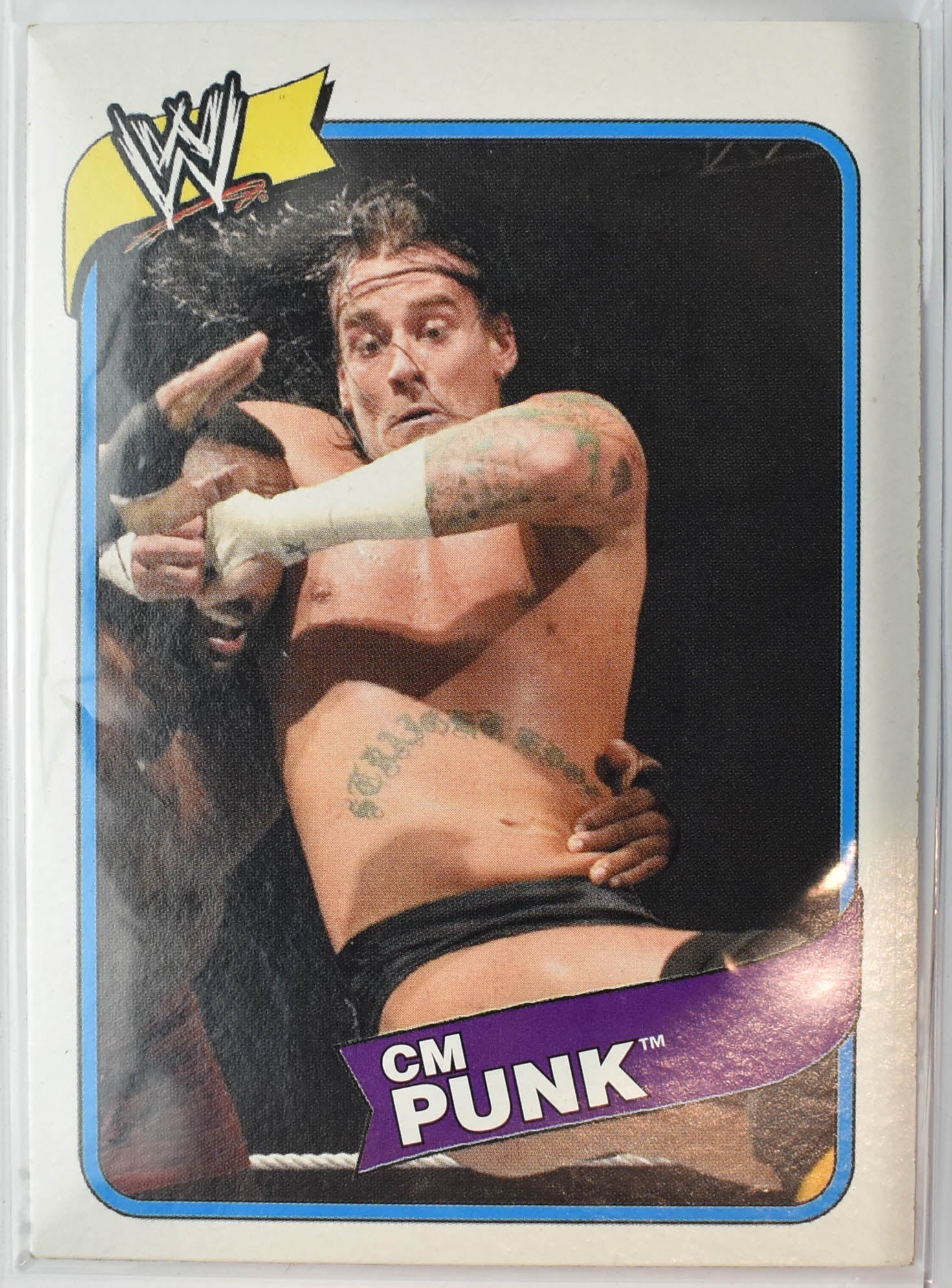 CM Punk 27 Heritage III WWE Wrestling Card 2007