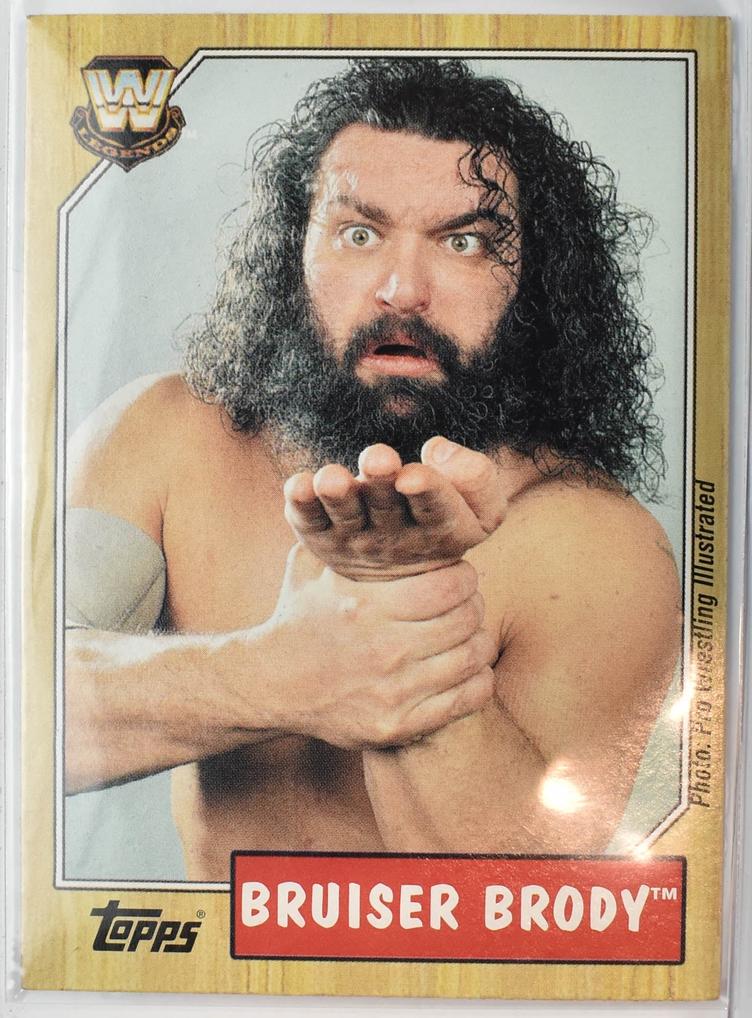 Bruiser Brody 84 Heritage III WWE Wrestling Card 2007