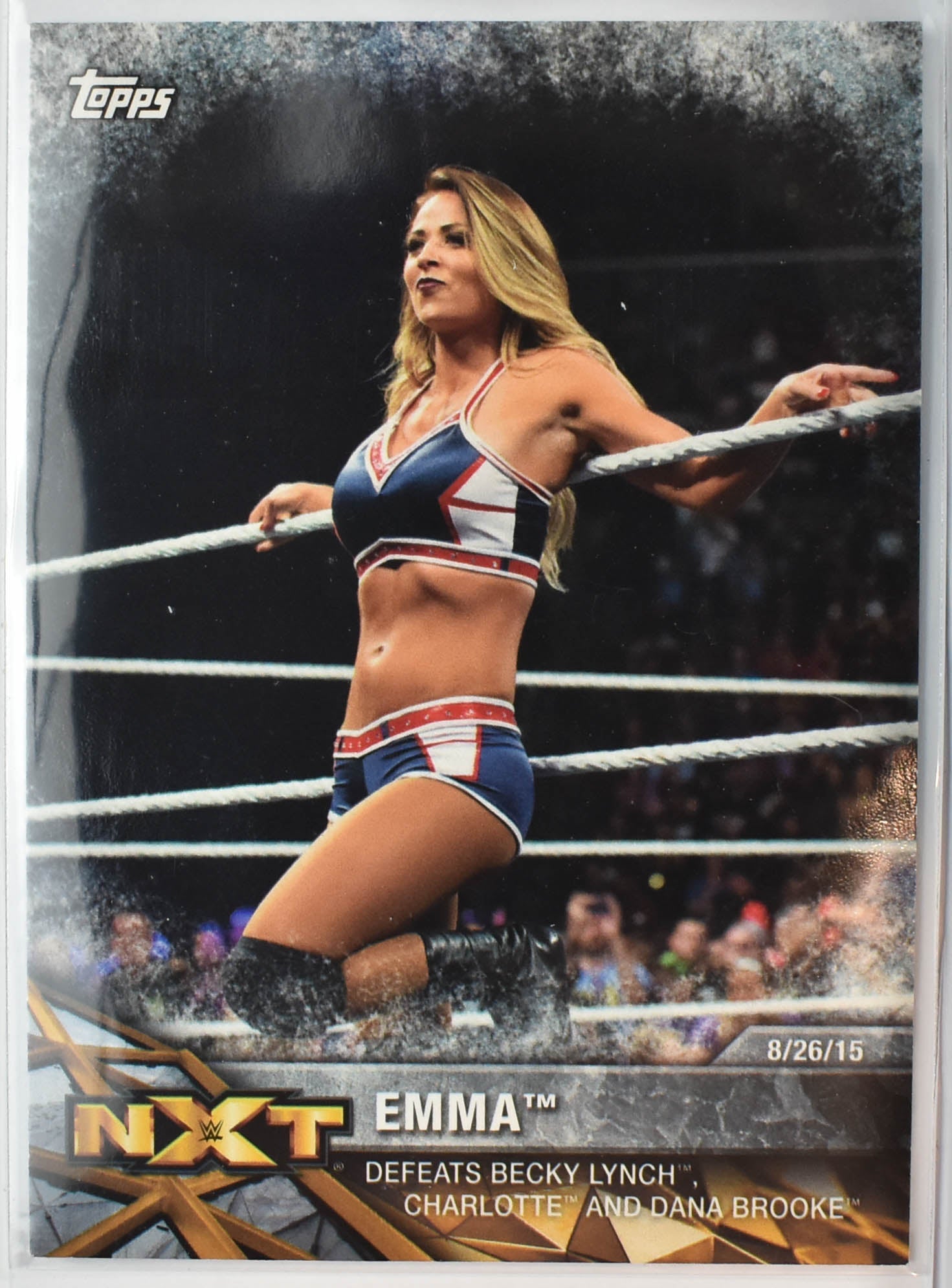 Emma NXT-1 WWE 2017 Wrestling Card