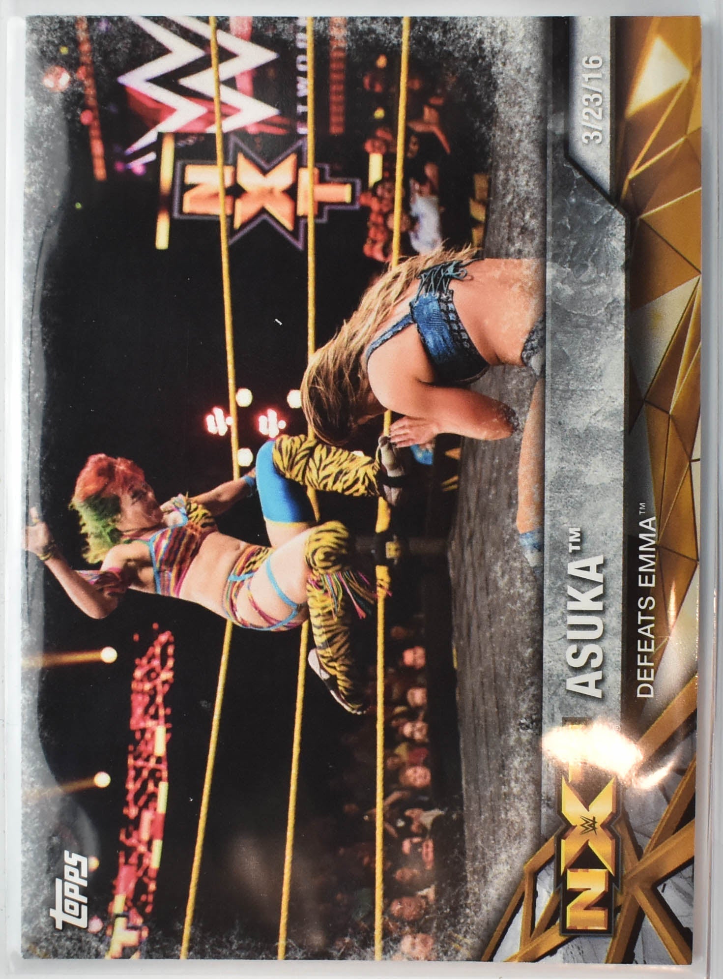 Asuka NXT-13 WWE 2017 Wrestling Card