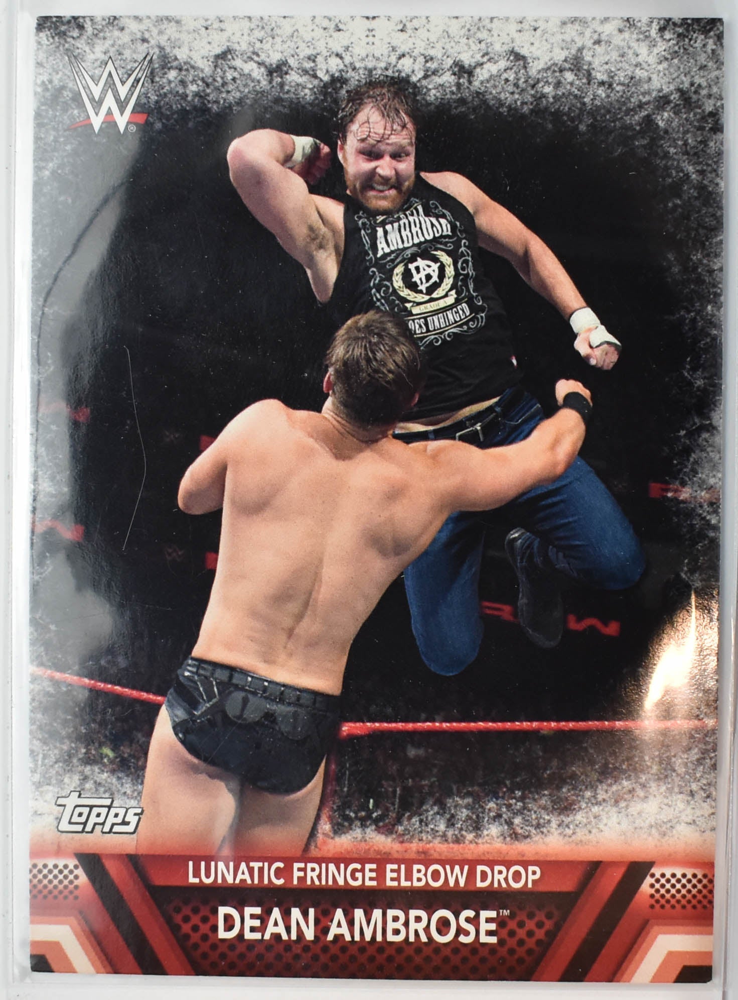 Dean Ambrose F-36 Topps WWE Wrestling Card 2017