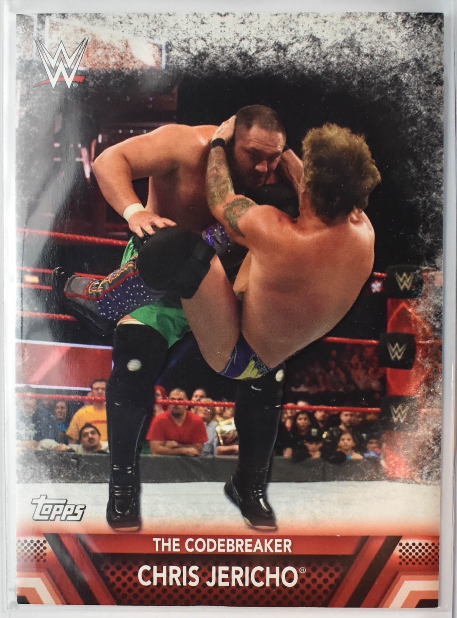 Chris Jericho F-17 Topps WWE Wrestling Card 2017