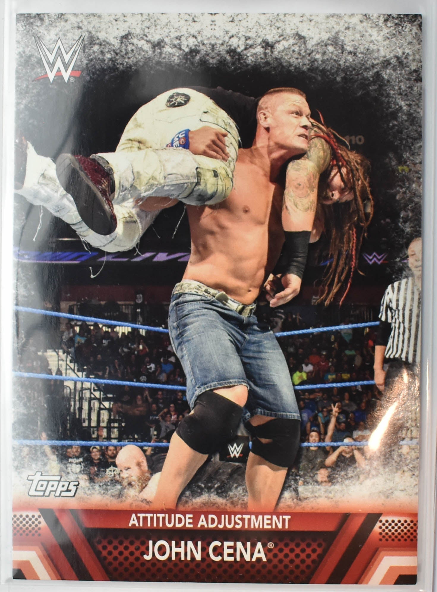 John Cena F-1 Topps WWE Wrestling Card 2017