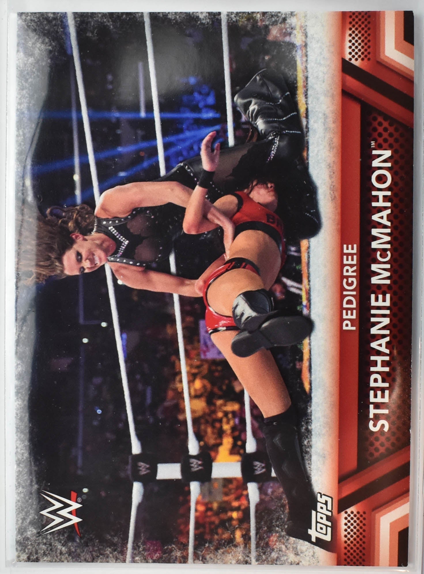 Stephanie McMahon F-22 Topps WWE Wrestling Card 2017