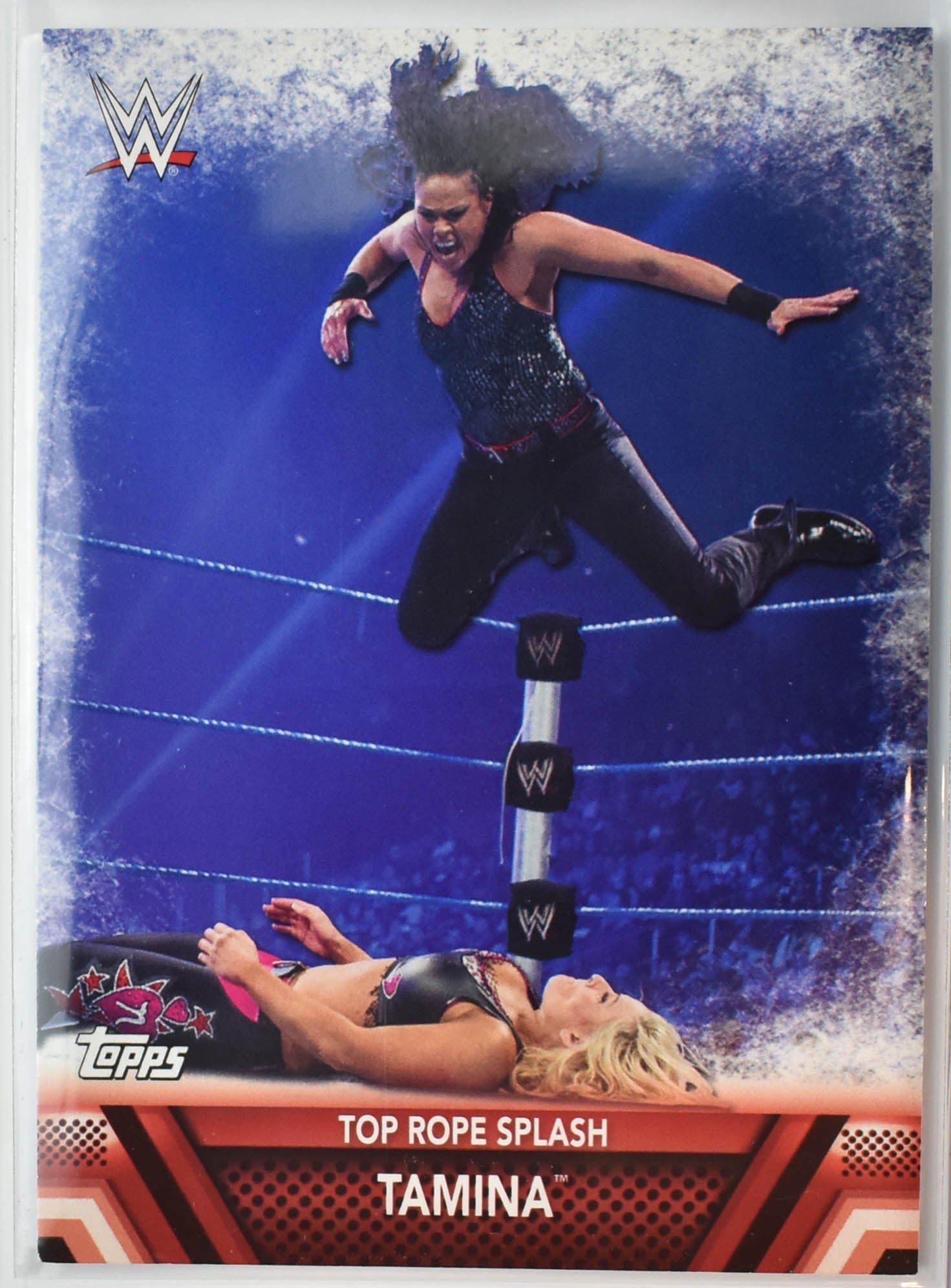 Tamina F-16 Topps WWE Wrestling Card 2017