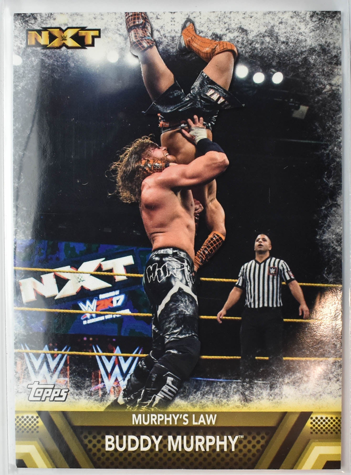 Buddy Murphy F-44 Topps WWE Wrestling Card 2017