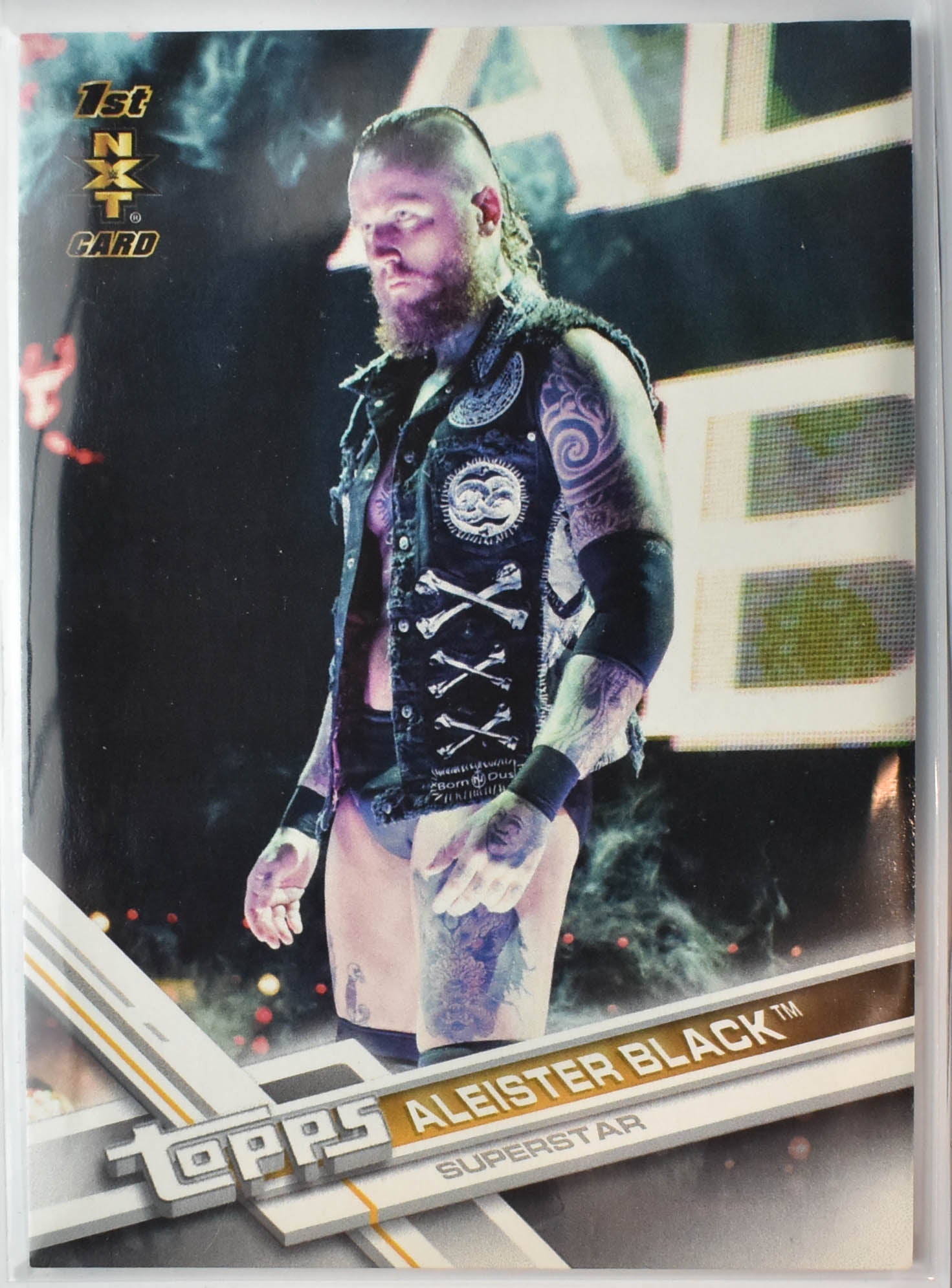 Aleister Black 165 Topps WWE Wrestling Card 2017