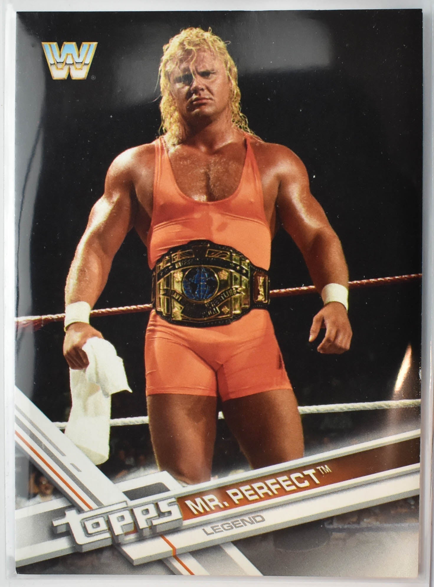 Mr Perfect 192 Topps WWE Wrestling Card 2017 Legend