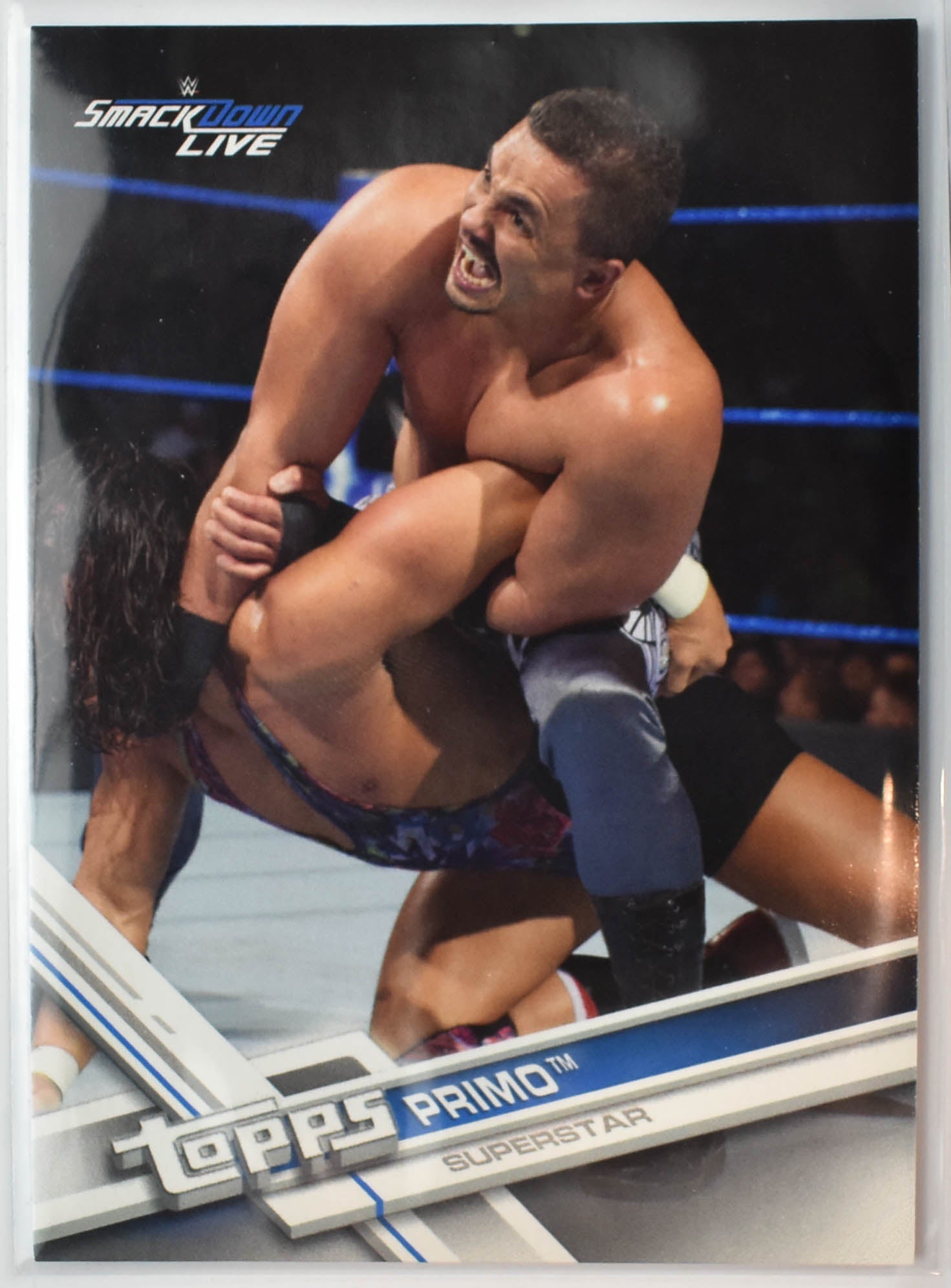 Primo 157 Topps WWE Wrestling Card 2017 Smackdown Live