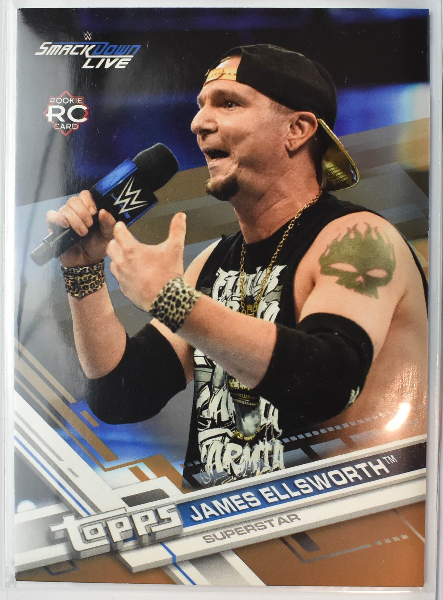 James Ellsworth Rookie 147 Topps WWE Wrestling Card 2017 Smackdown Live