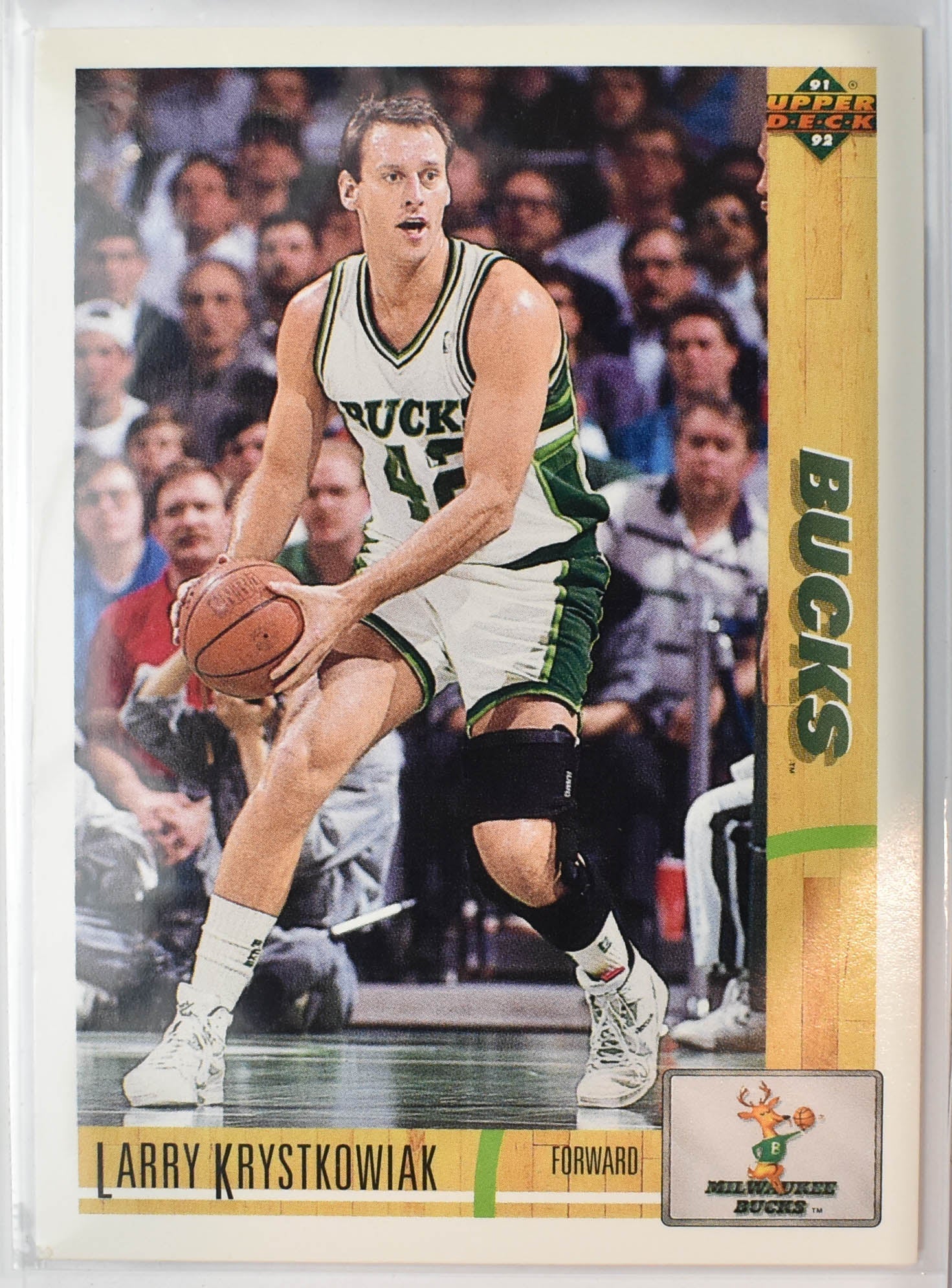 Larry Krystkowiak 368 Upper Deck 1991 - 1992 Basketball Card