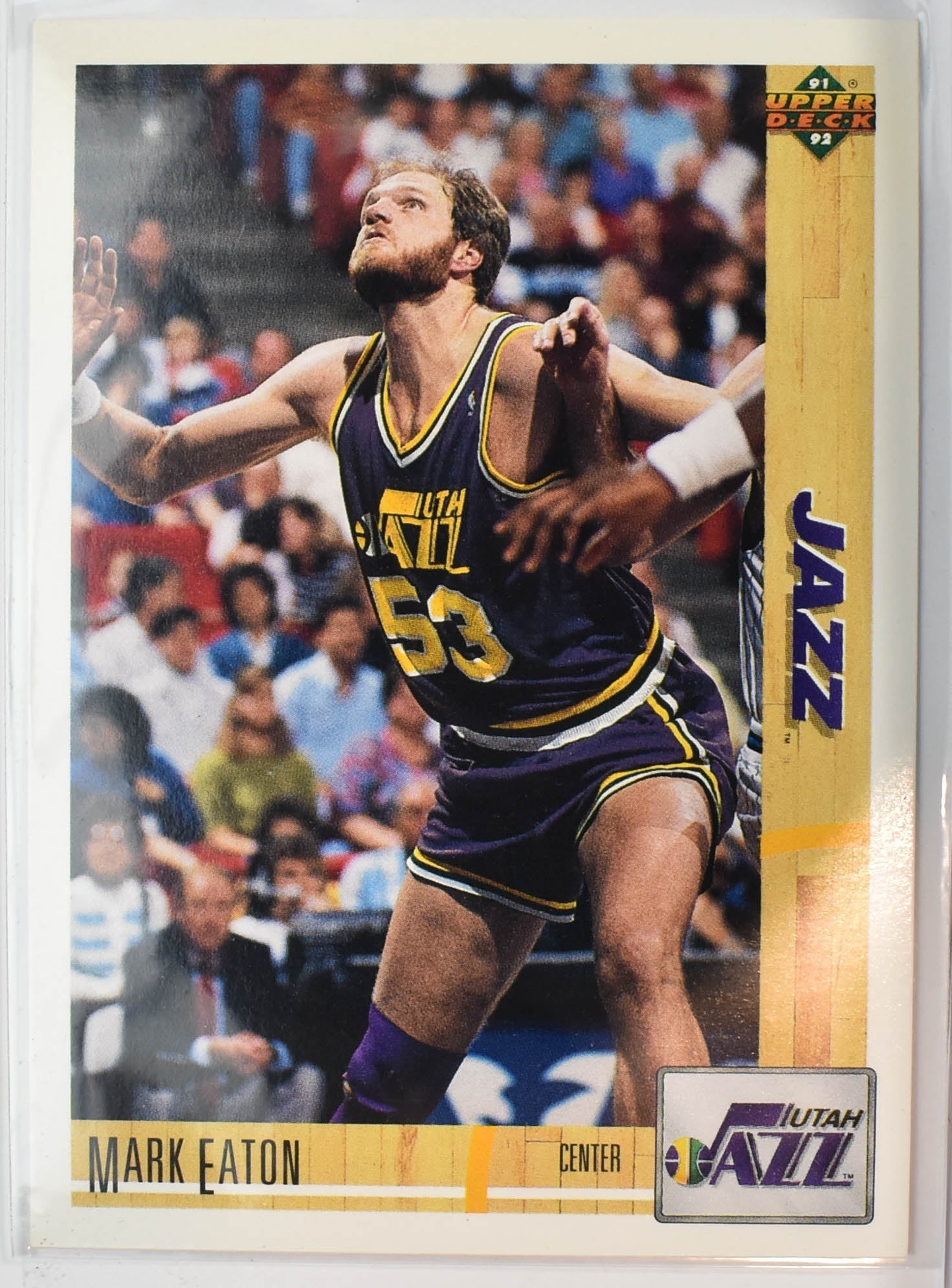 Mark Eaton 116 Upper Deck 1991 - 1992 Basketball Card