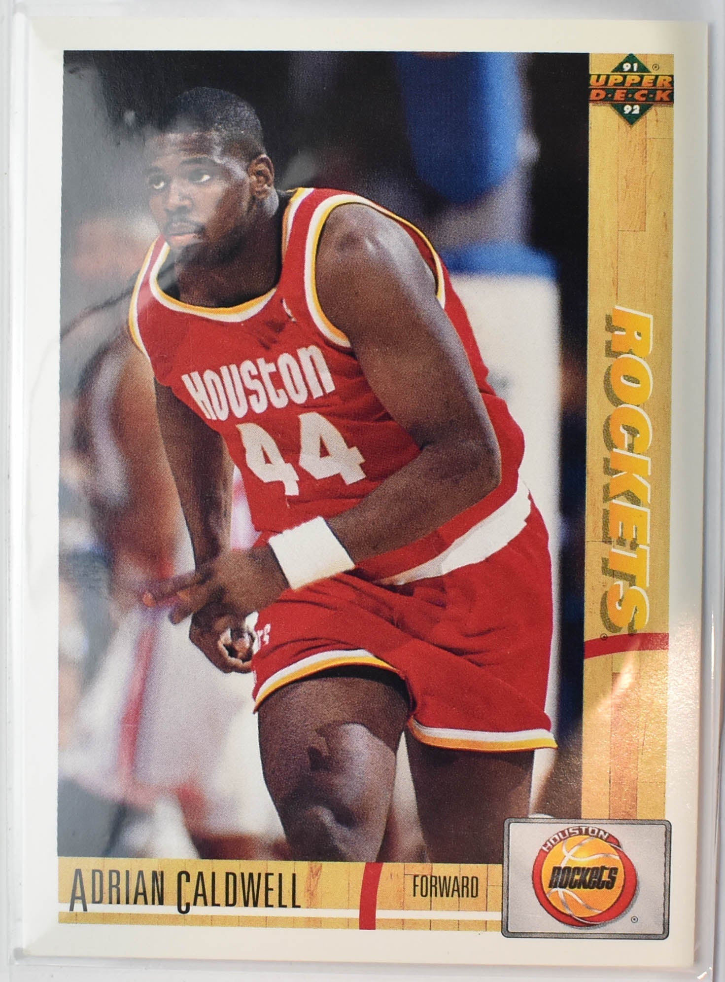 Adrian Caldwell 310 Upper Deck 91-92 Basketball Card