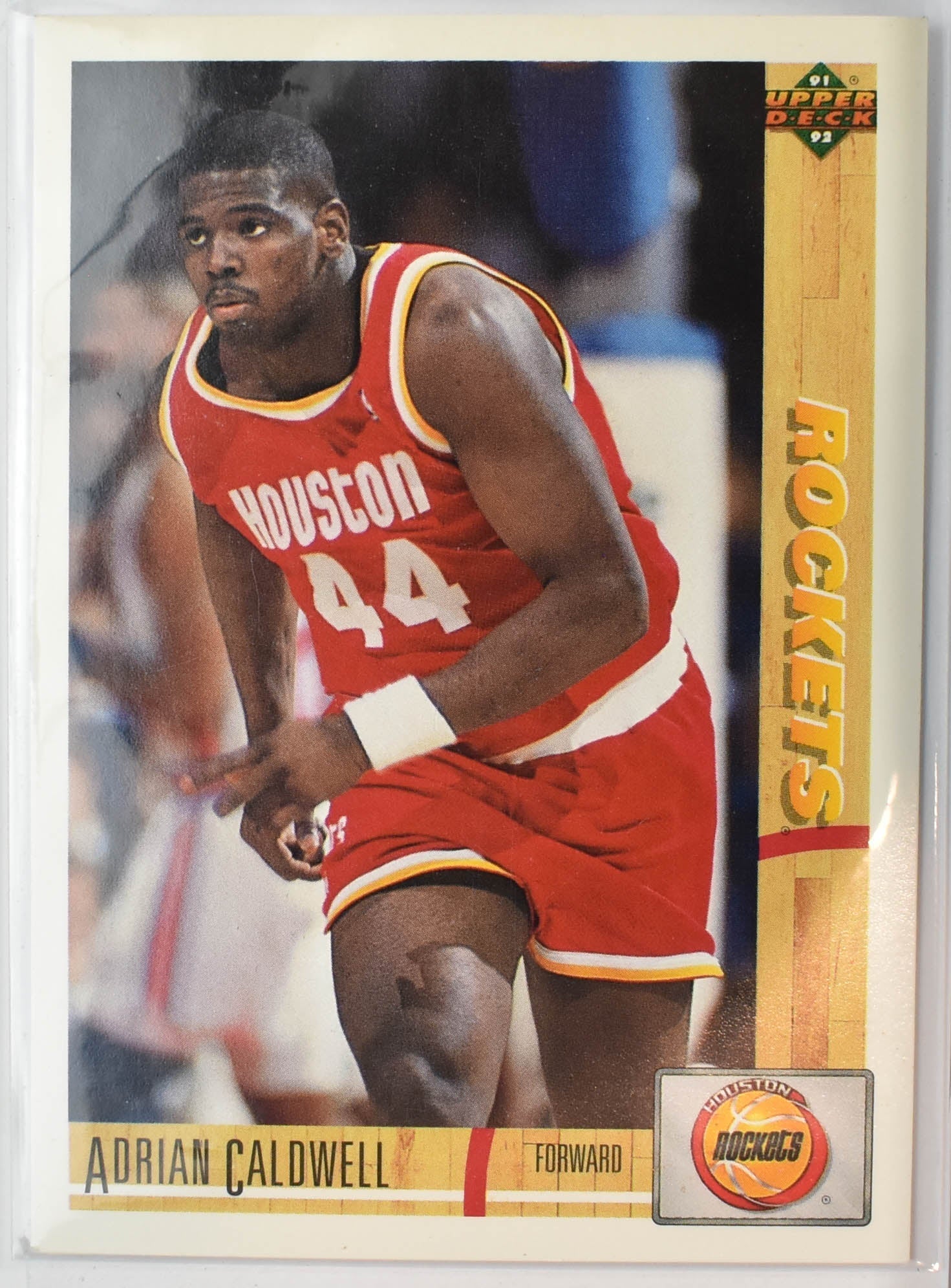 Adrian Caldwell 310 Upper Deck 1991 - 1992 Basketball Card