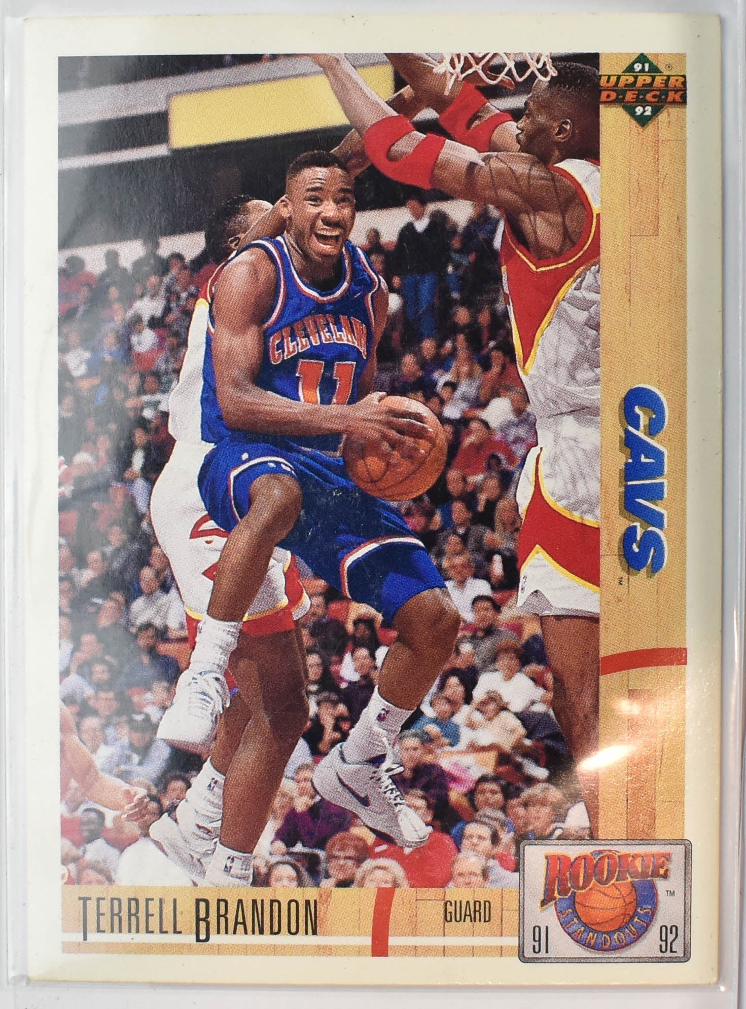 Terrell Brandon R22 Upper Deck 1991 - 1992 Basketball Card