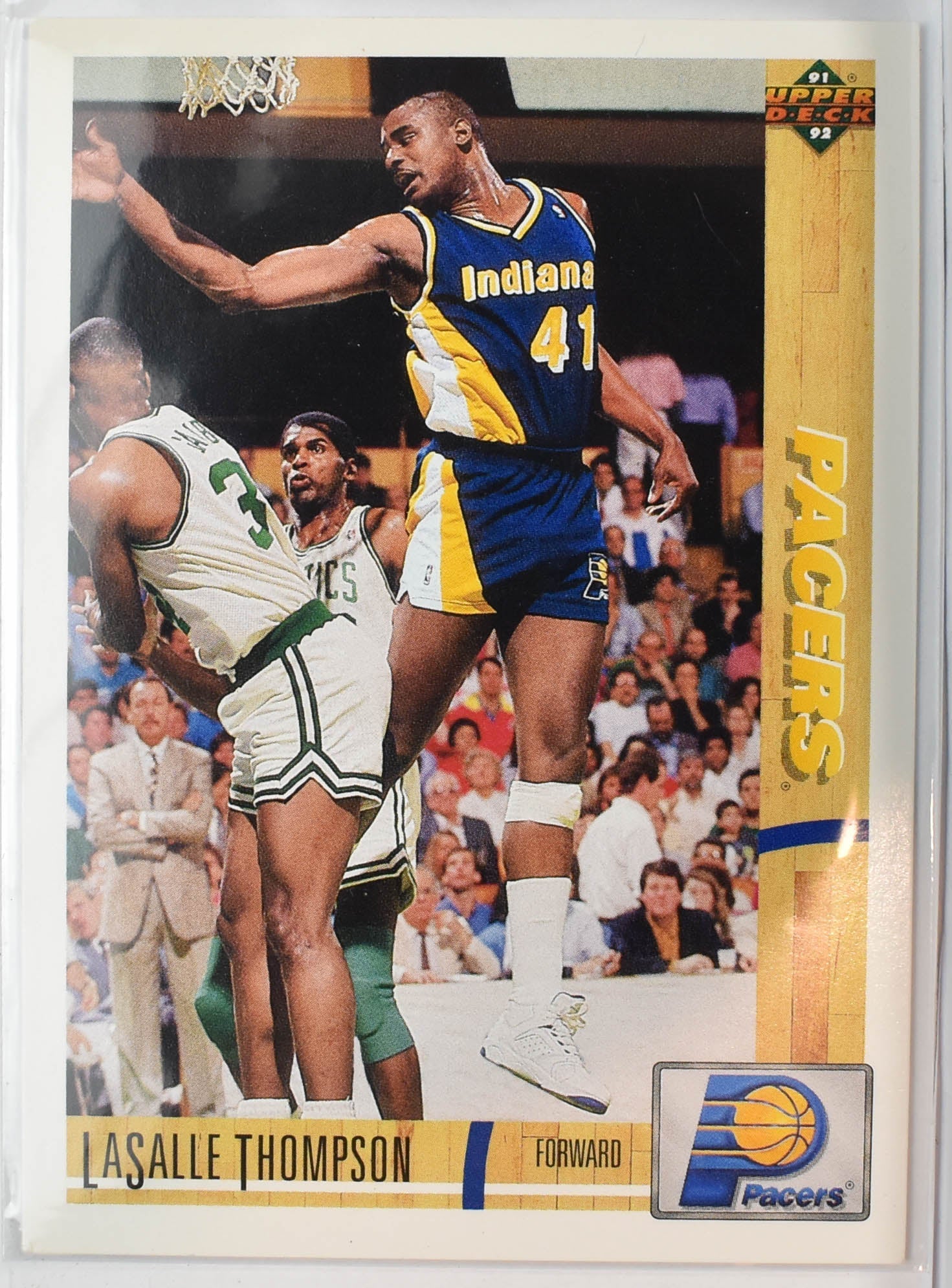 Lasalle Thompson 218 Upper Deck 1991 - 1992 Basketball Card