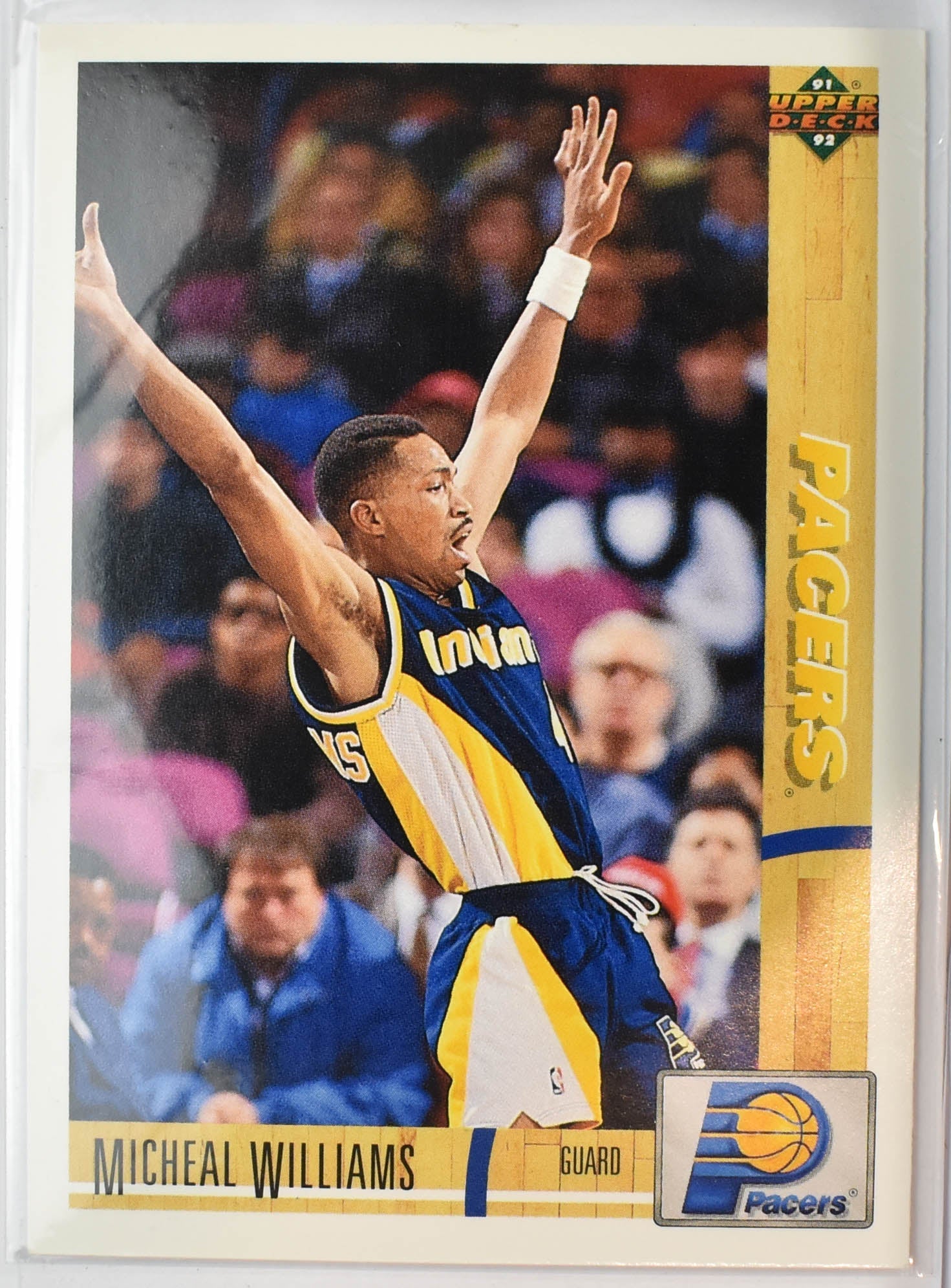 Micheal Williams 215 Upper Deck 1991 - 1992 Basketball Card