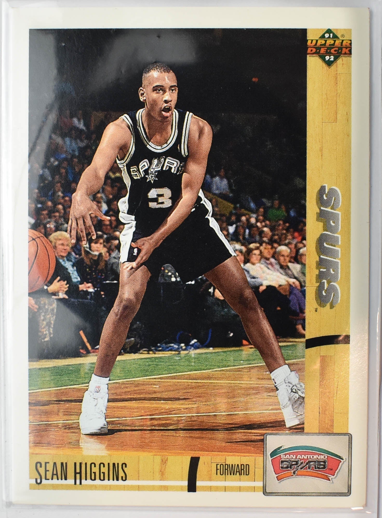 Sean Higgins 25 Upper Deck 1991 - 1992 Basketball Card