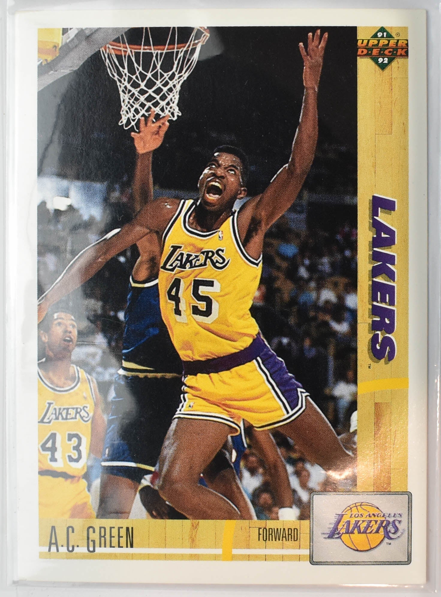 AC Green 177 Upper Deck 1991 - 1992 Basketball Card