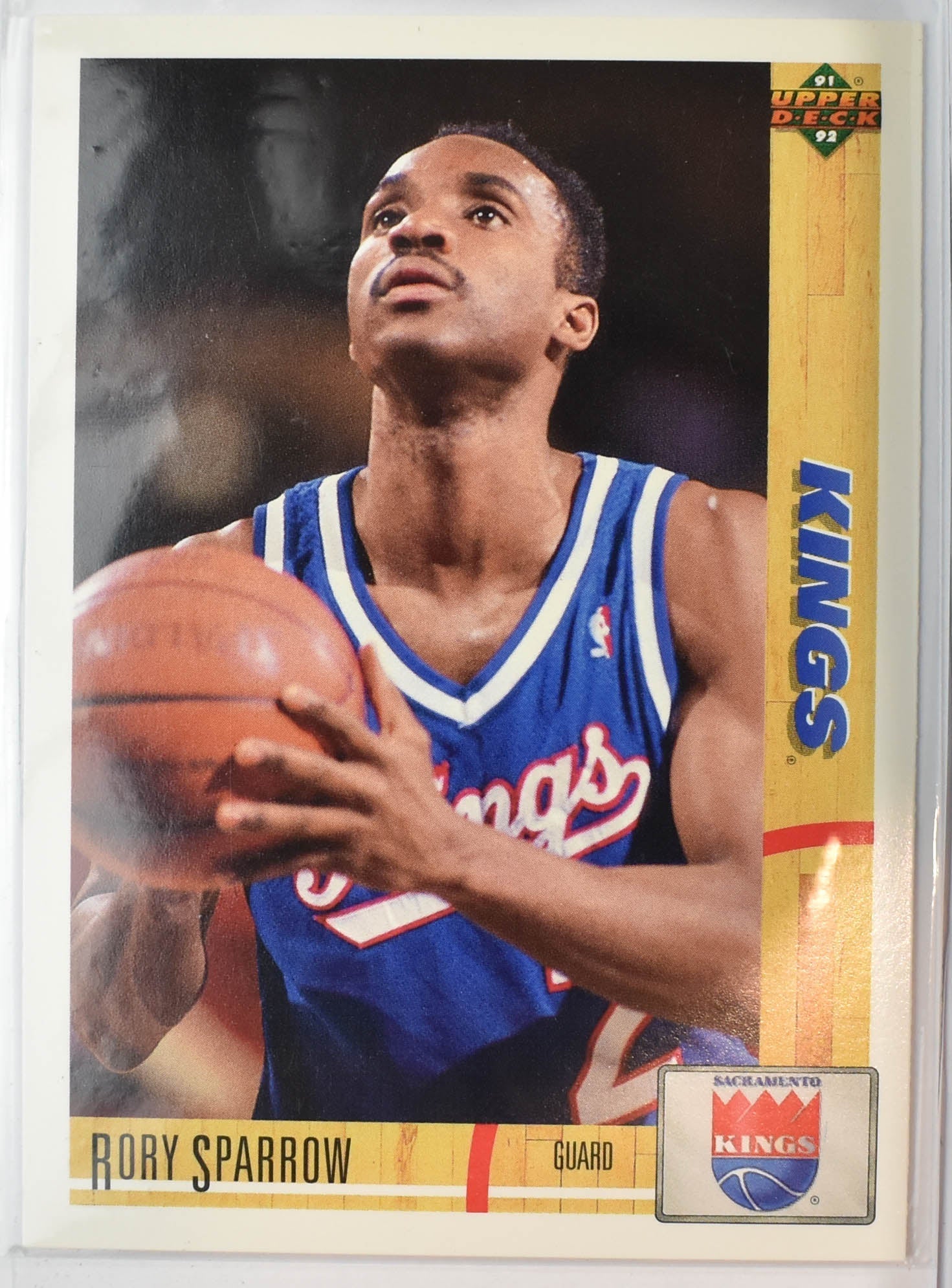 Rory Sparrow 395 Upper Deck 1991 - 1992 Basketball Card