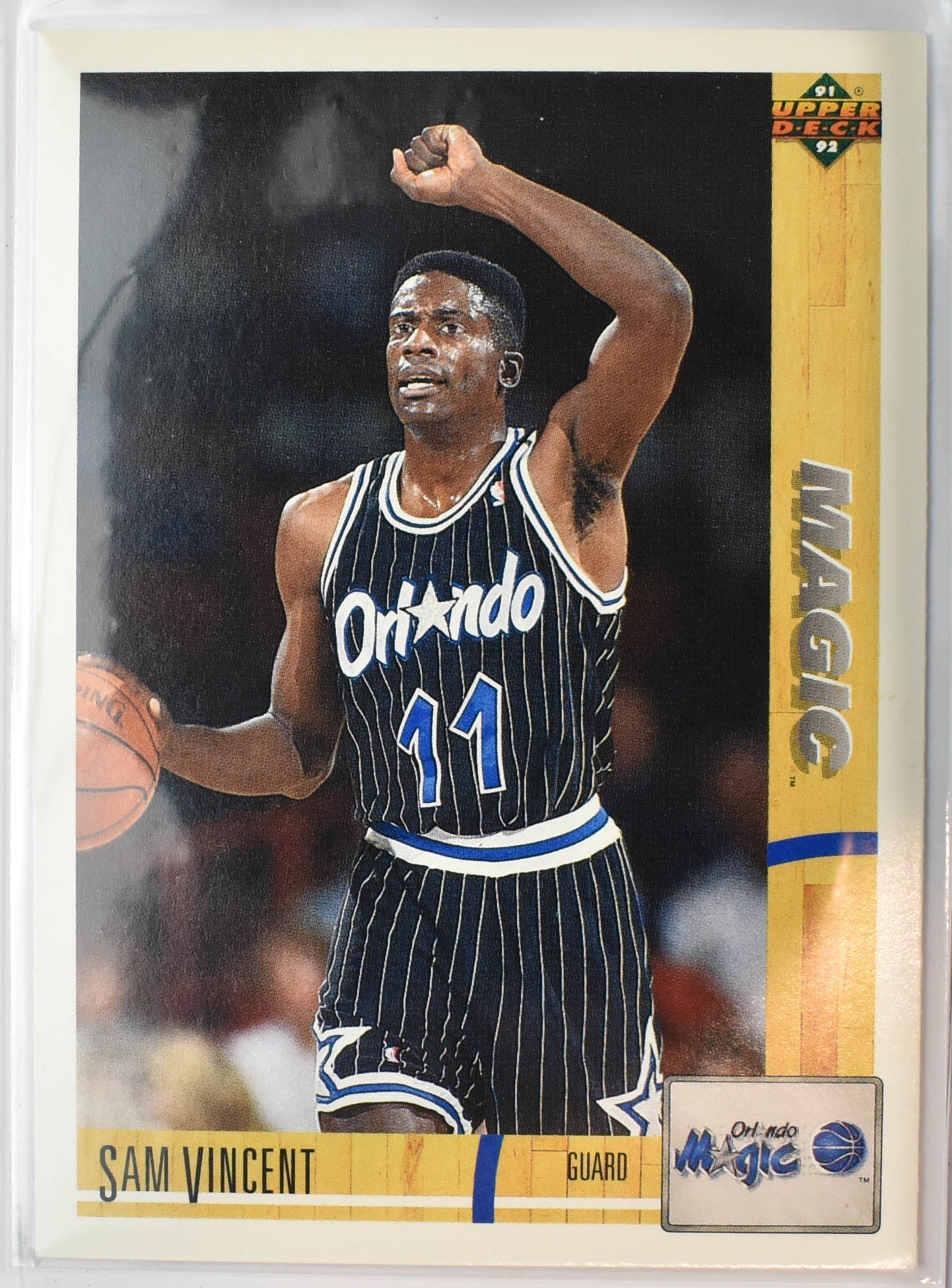 Sam Vincent 232 Upper Deck 1991 - 1992 Basketball Card