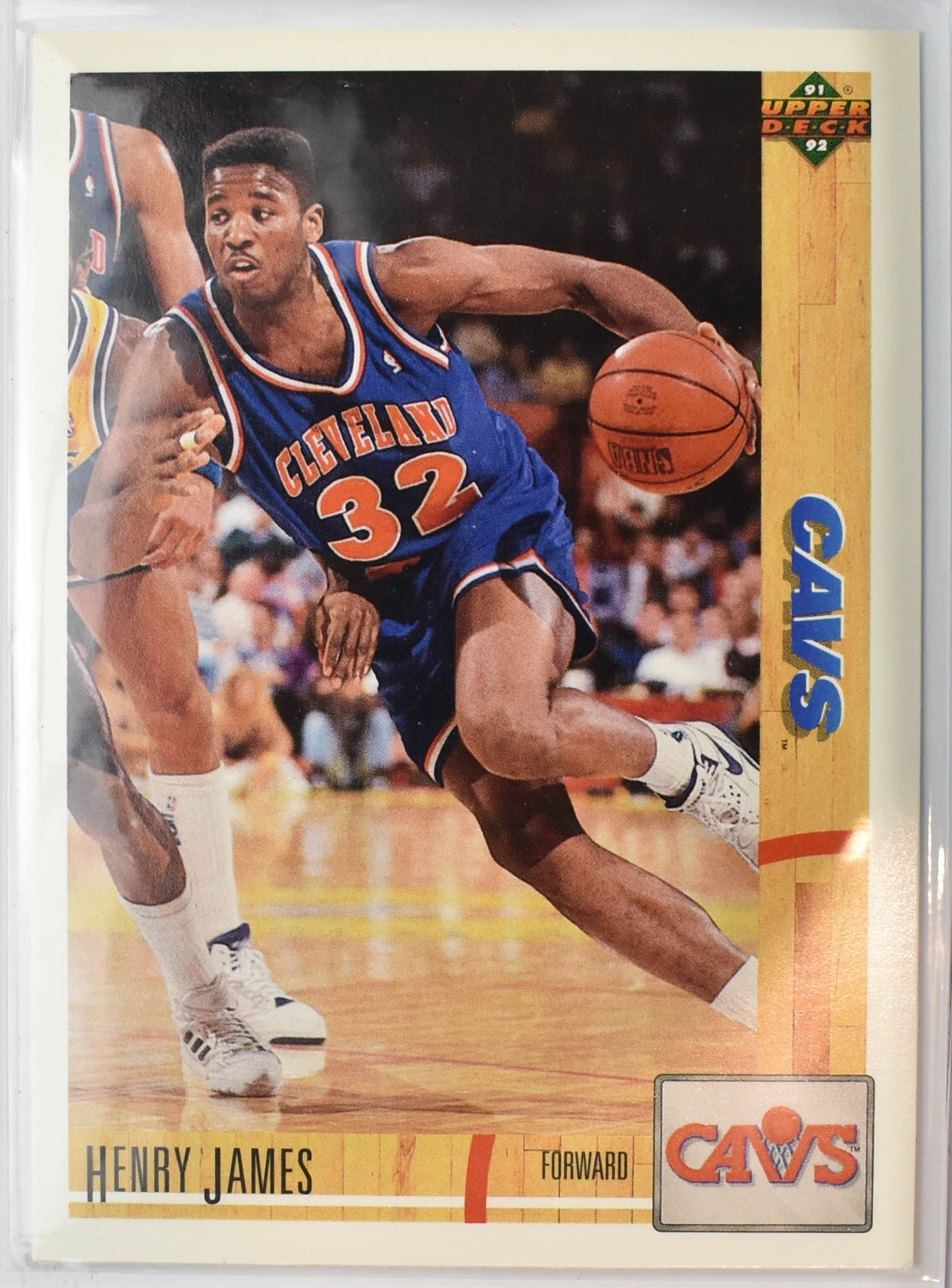 Henry James 369 NBA Upper Deck 1991 - 1992 Basketball Card