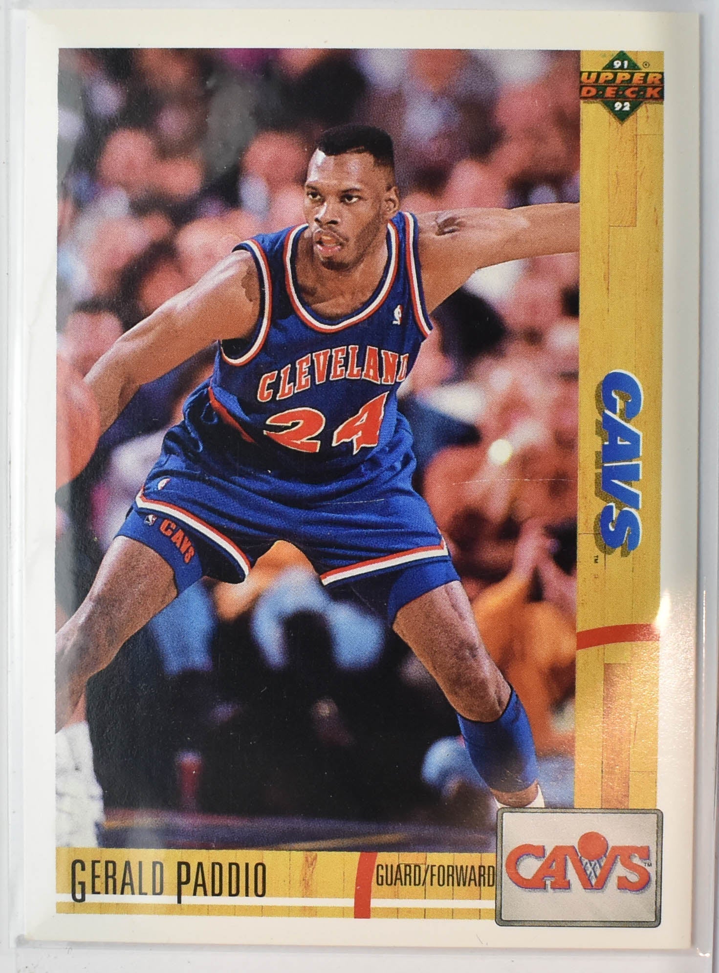 Gerald Paddio 230 Upper Deck 1991 - 1992 Basketball Card