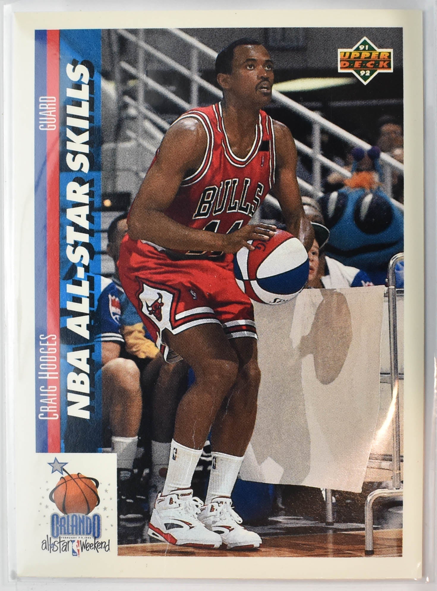 Craig Hodges 484 Upper Deck 1991 - 1992 Basketball Card