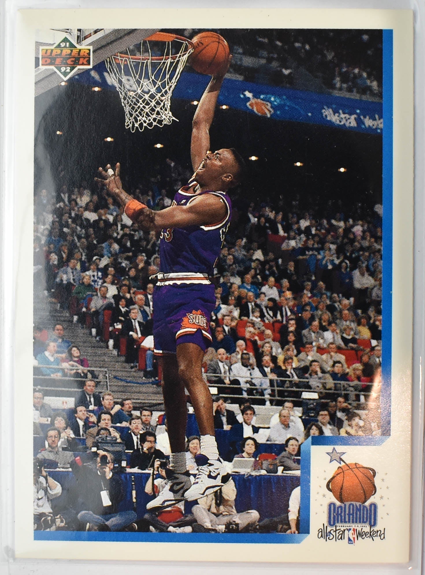 NBA All Star Skills Checklist 476 Upper Deck 91-92