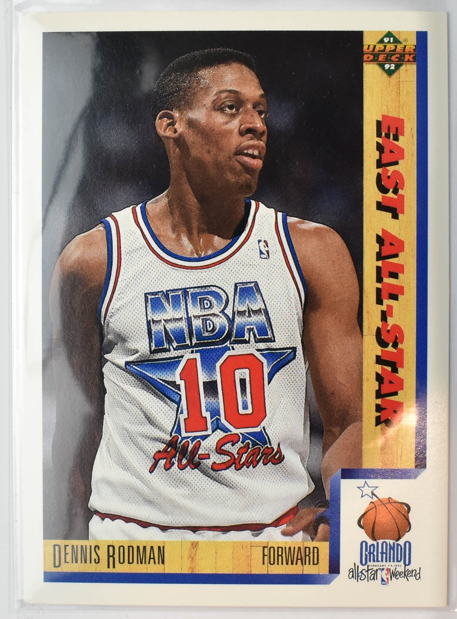 Dennis Rodman 457 Upper Deck 1991 - 1992 Basketball Card