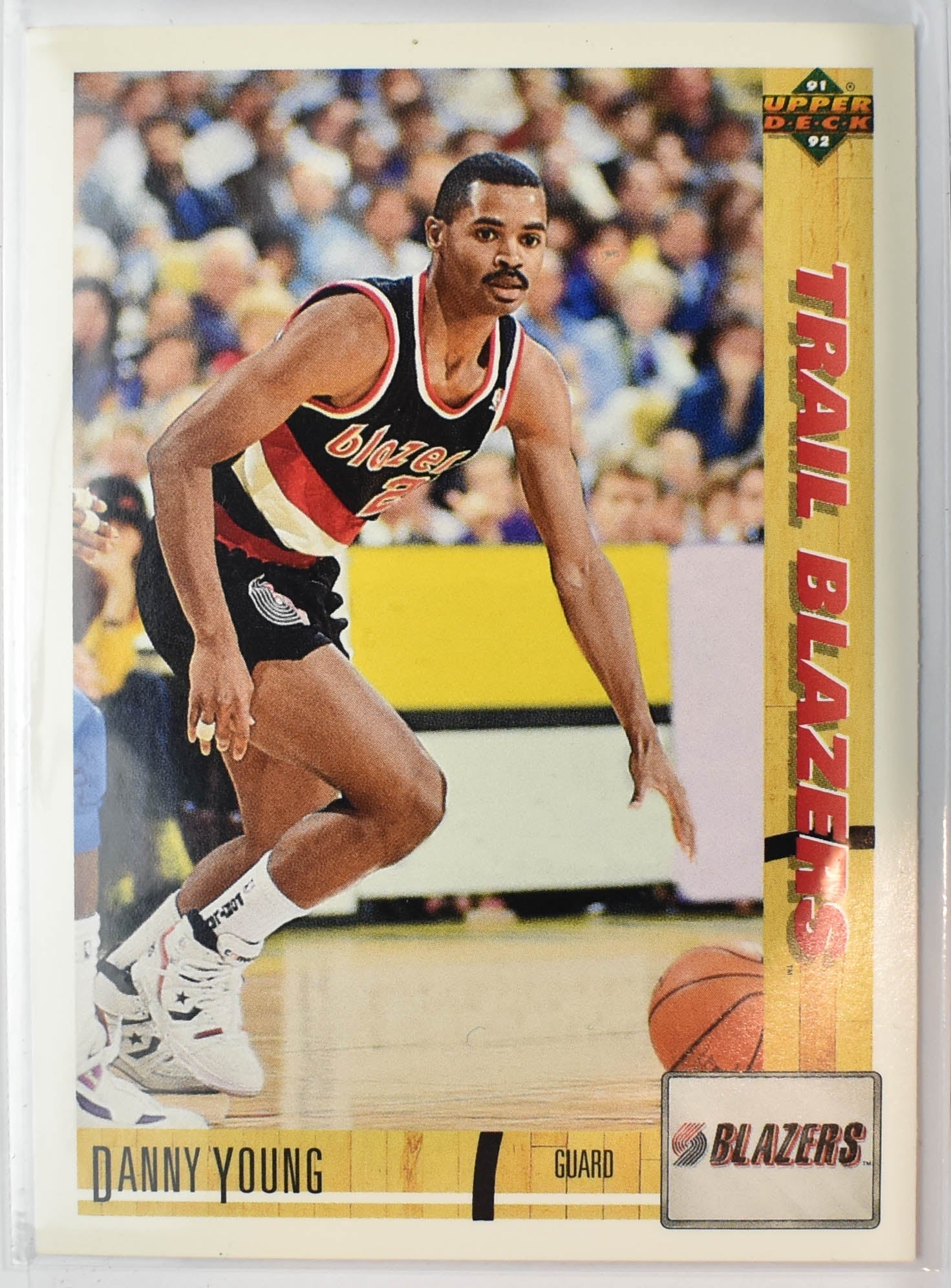 Danny Young 41 Upper Deck 1991 - 1992 Basketball Card