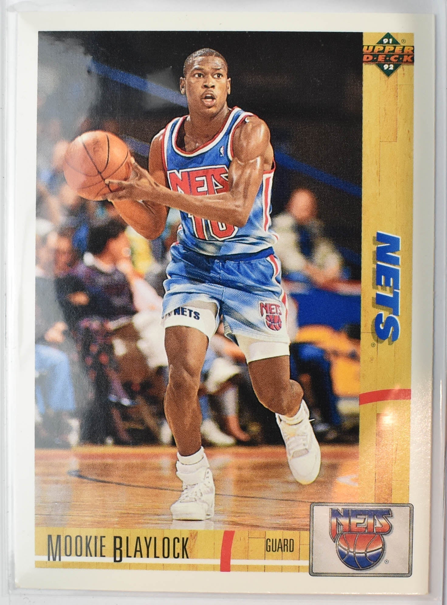 Mookie Blaylock 235 Upper Deck 1991 - 1992 Basketball Card