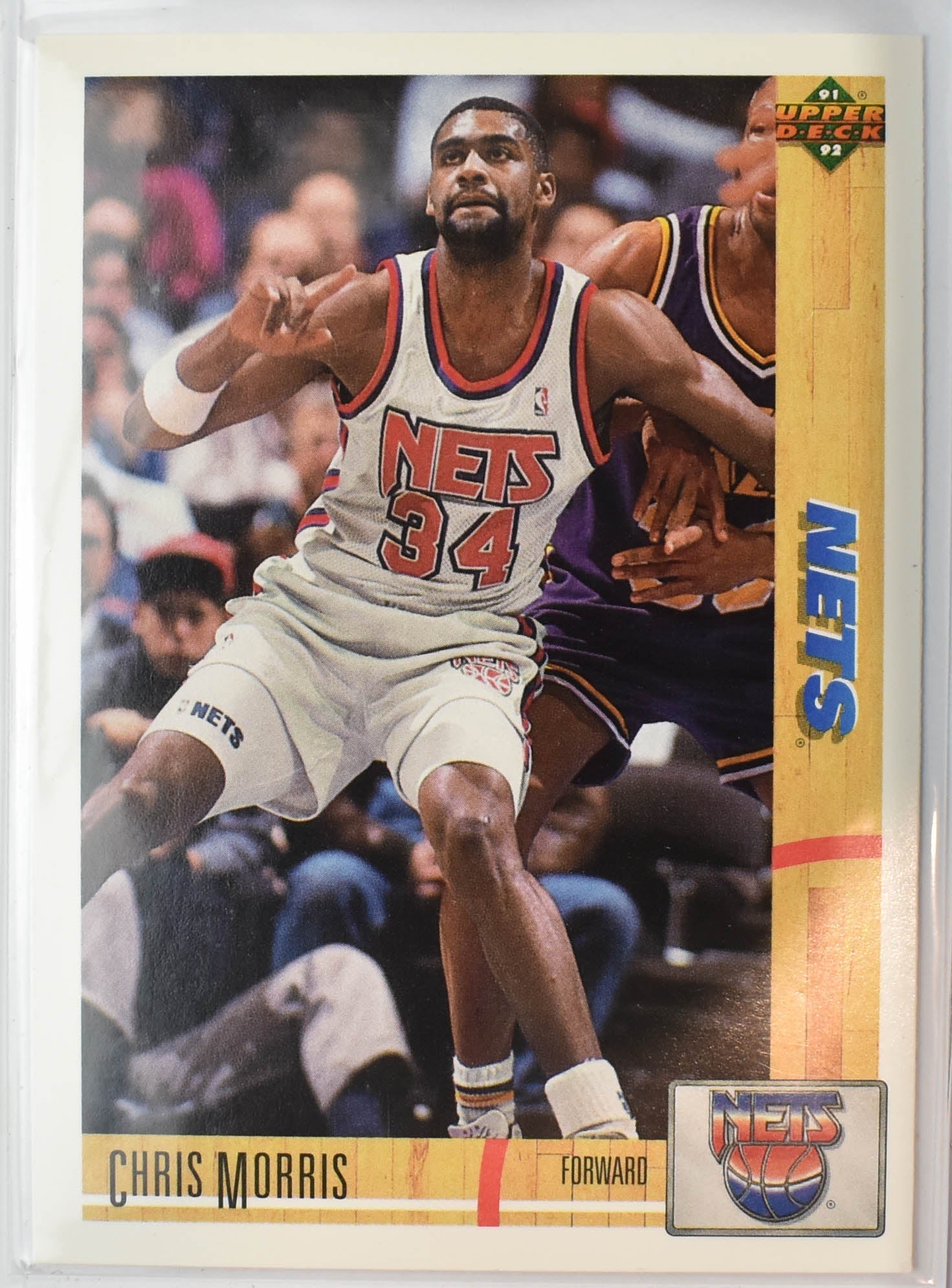 Chris Morris 339 Upper Deck 1991 - 1992 Basketball Card