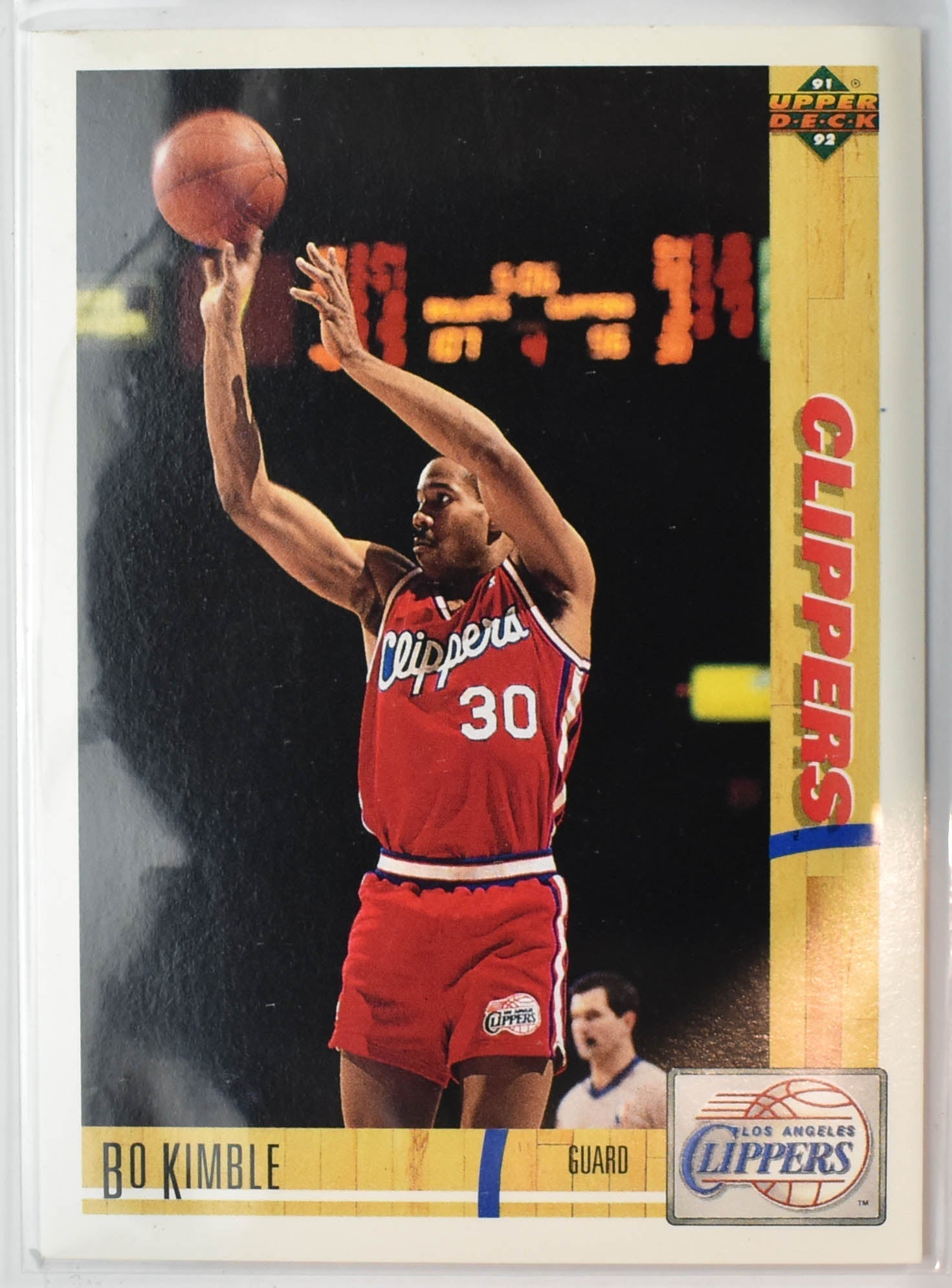 Bo Kimble 114 Upper Deck 1991 - 1992 Basketball Card