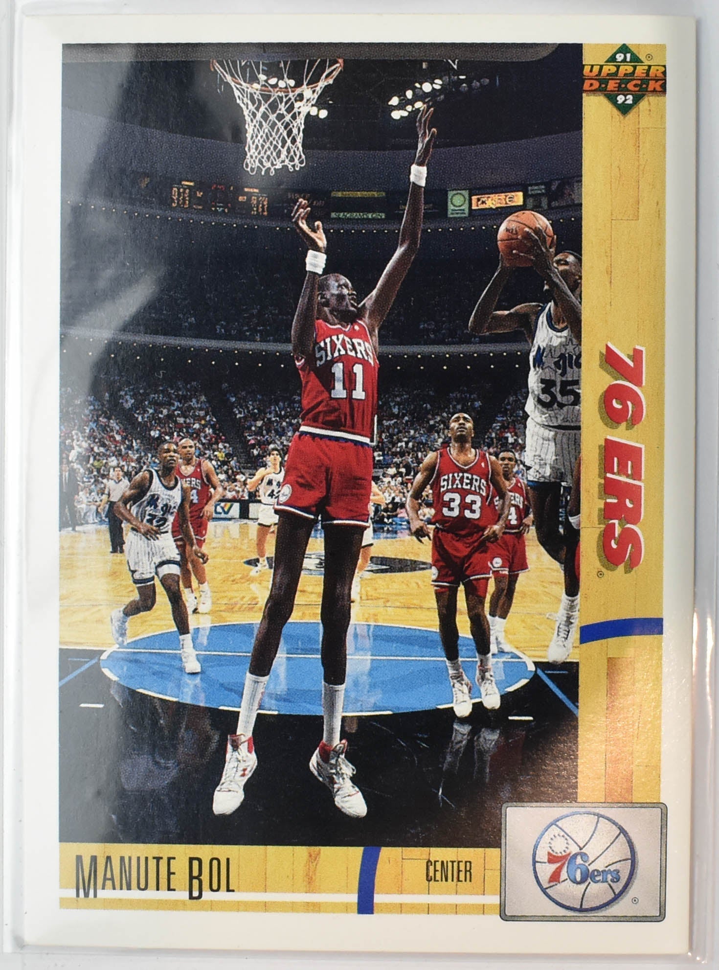 Manute Bol 178 Upper Deck 1991 - 1992 Basketball Card