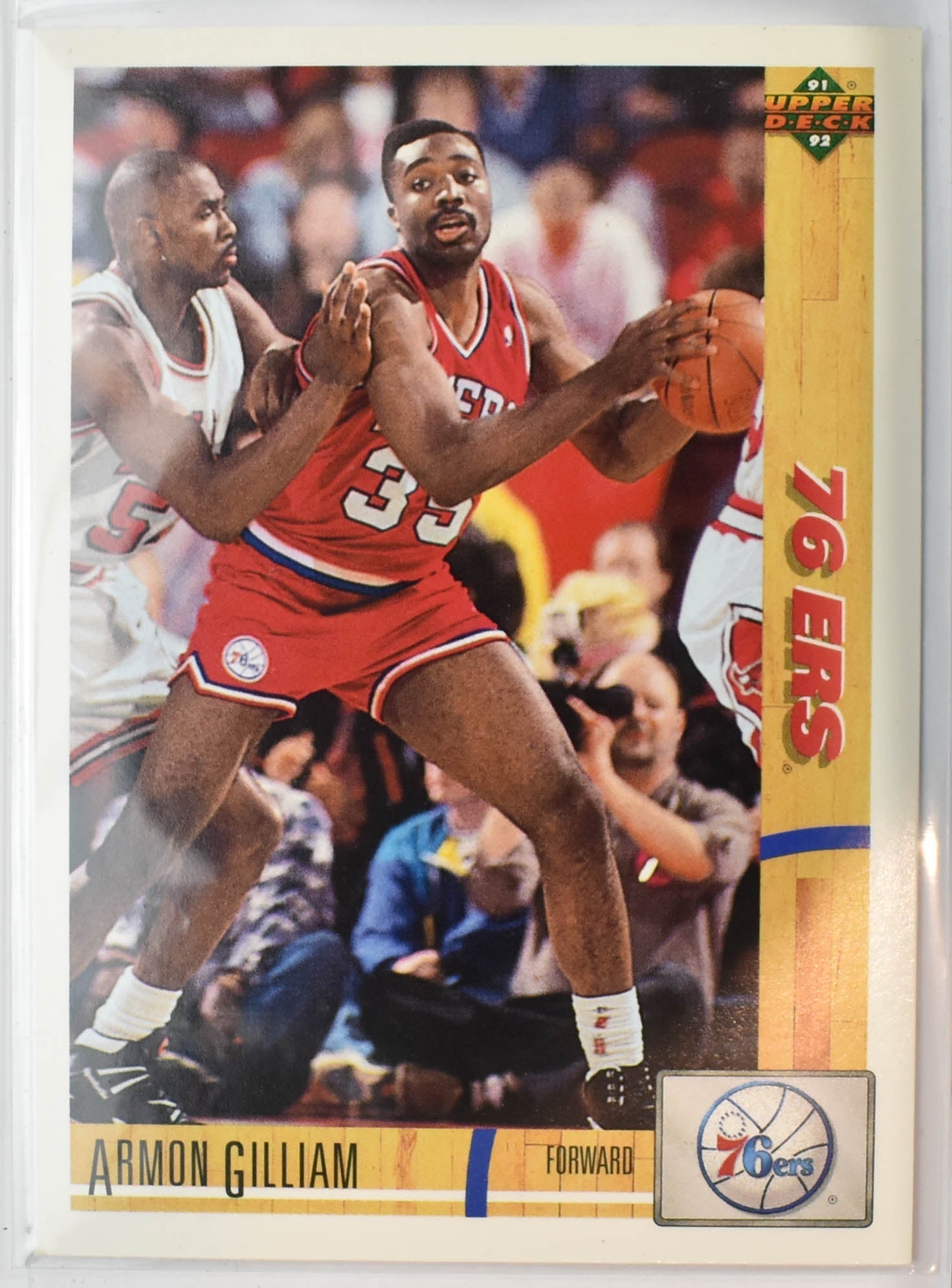 Armon Gilliam 390 Upper Deck 1991 - 1992 Basketball Card