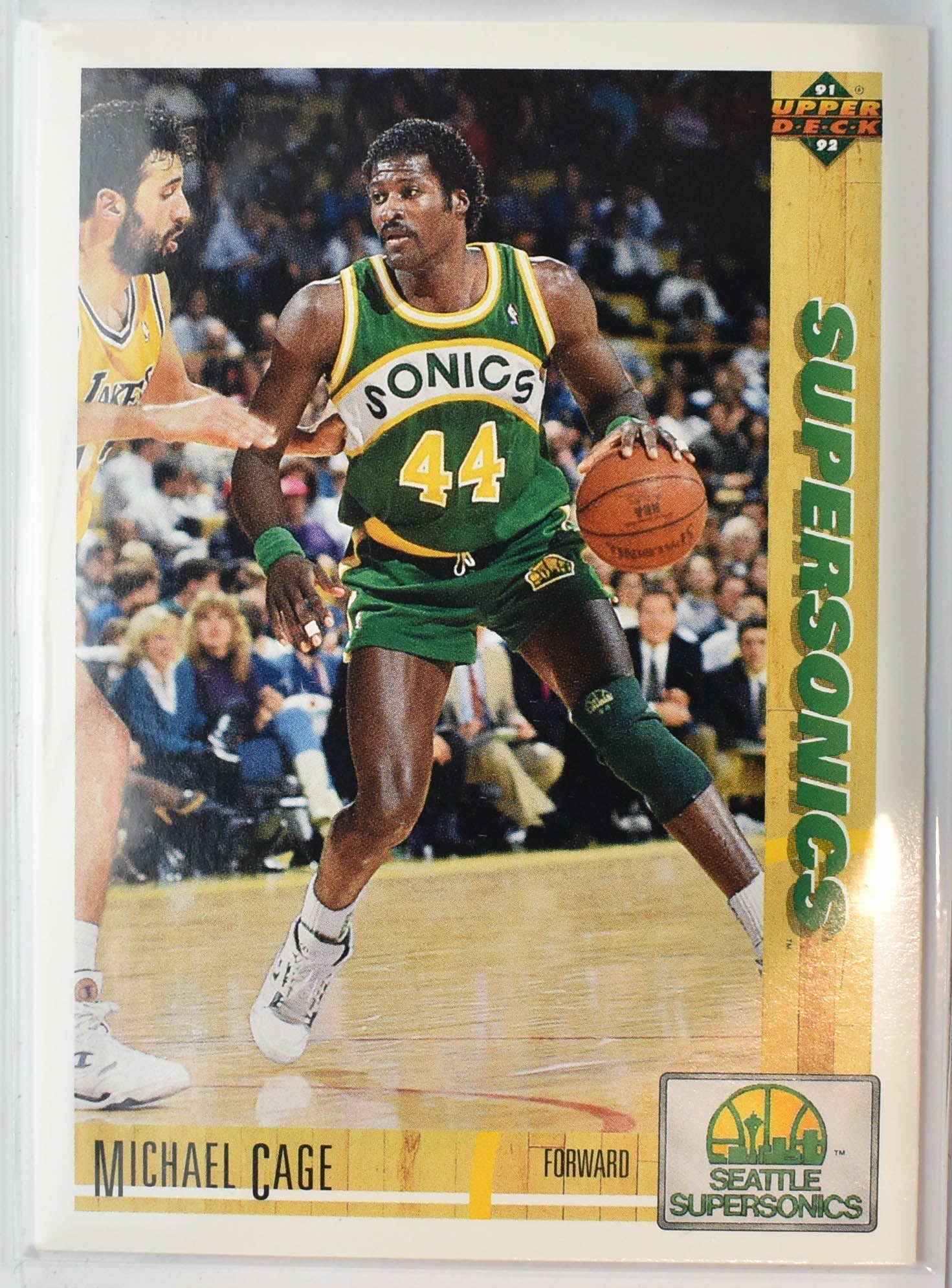 Michael Cage 127 Upper Deck 1991 - 1992 Basketball Card