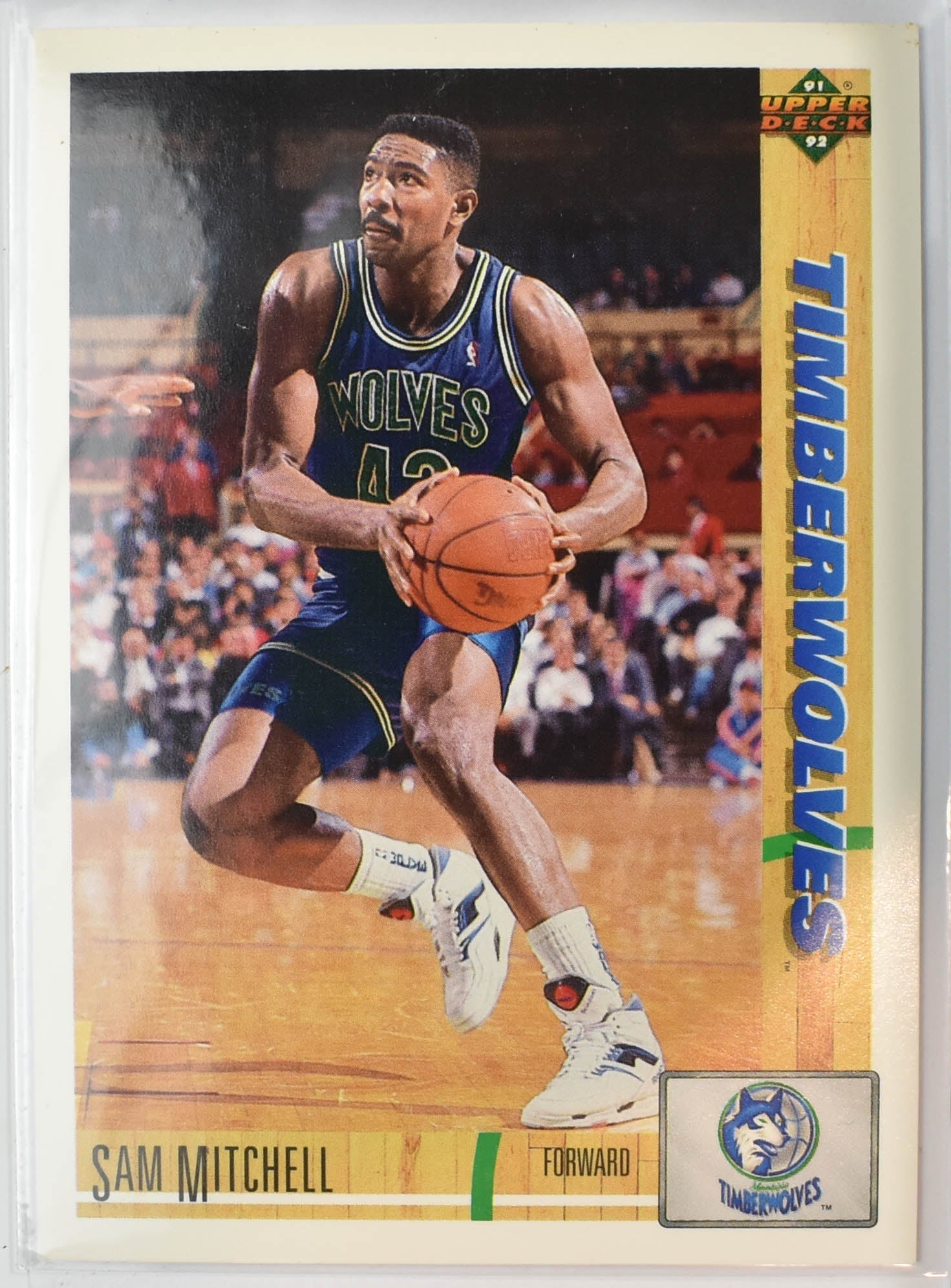 Sam Mitchell 309 Upper Deck 1991 - 1992 Basketball Card