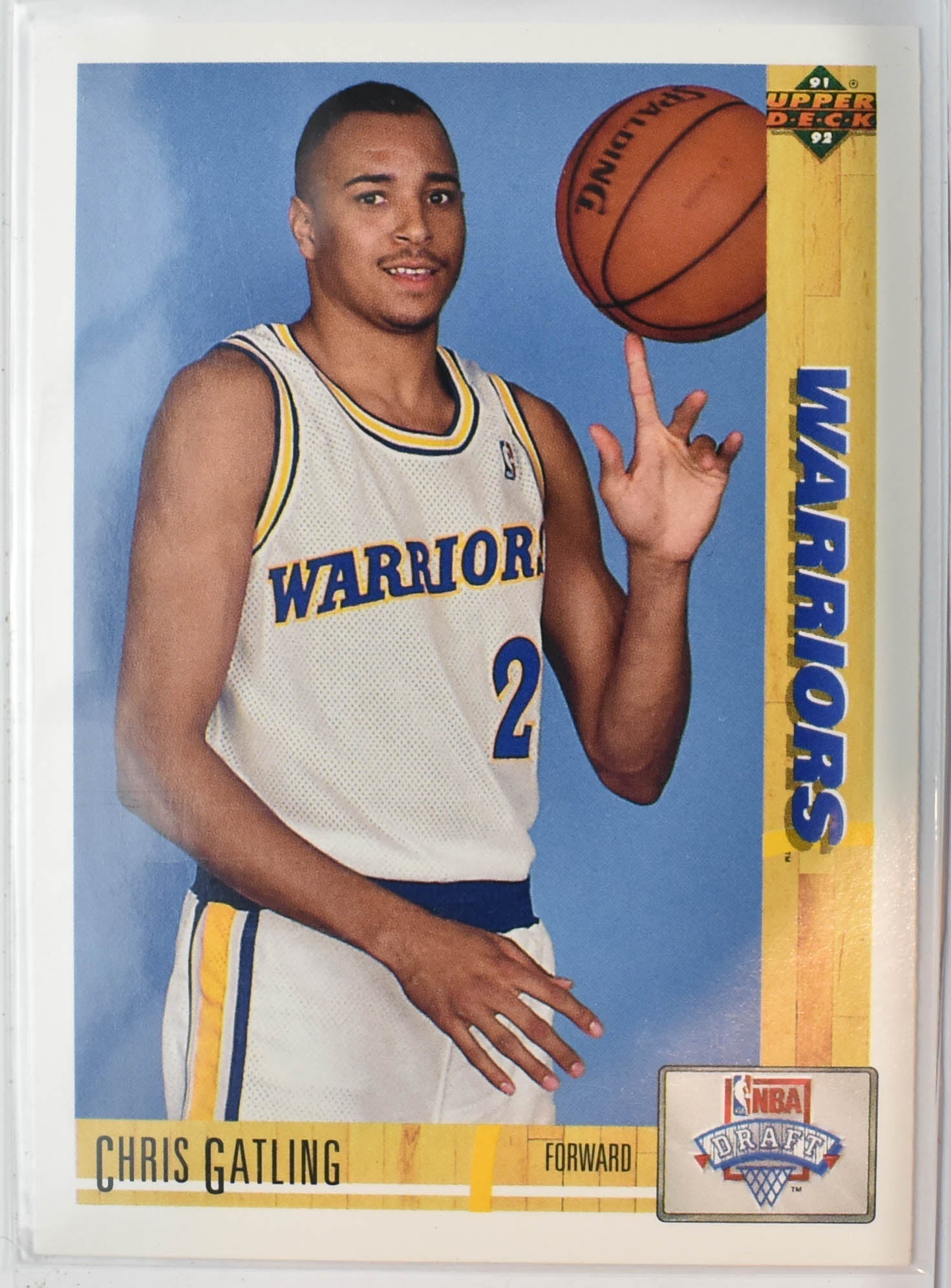 Chris Catling 9 Upper Deck 1991 - 1992 Basketball Card