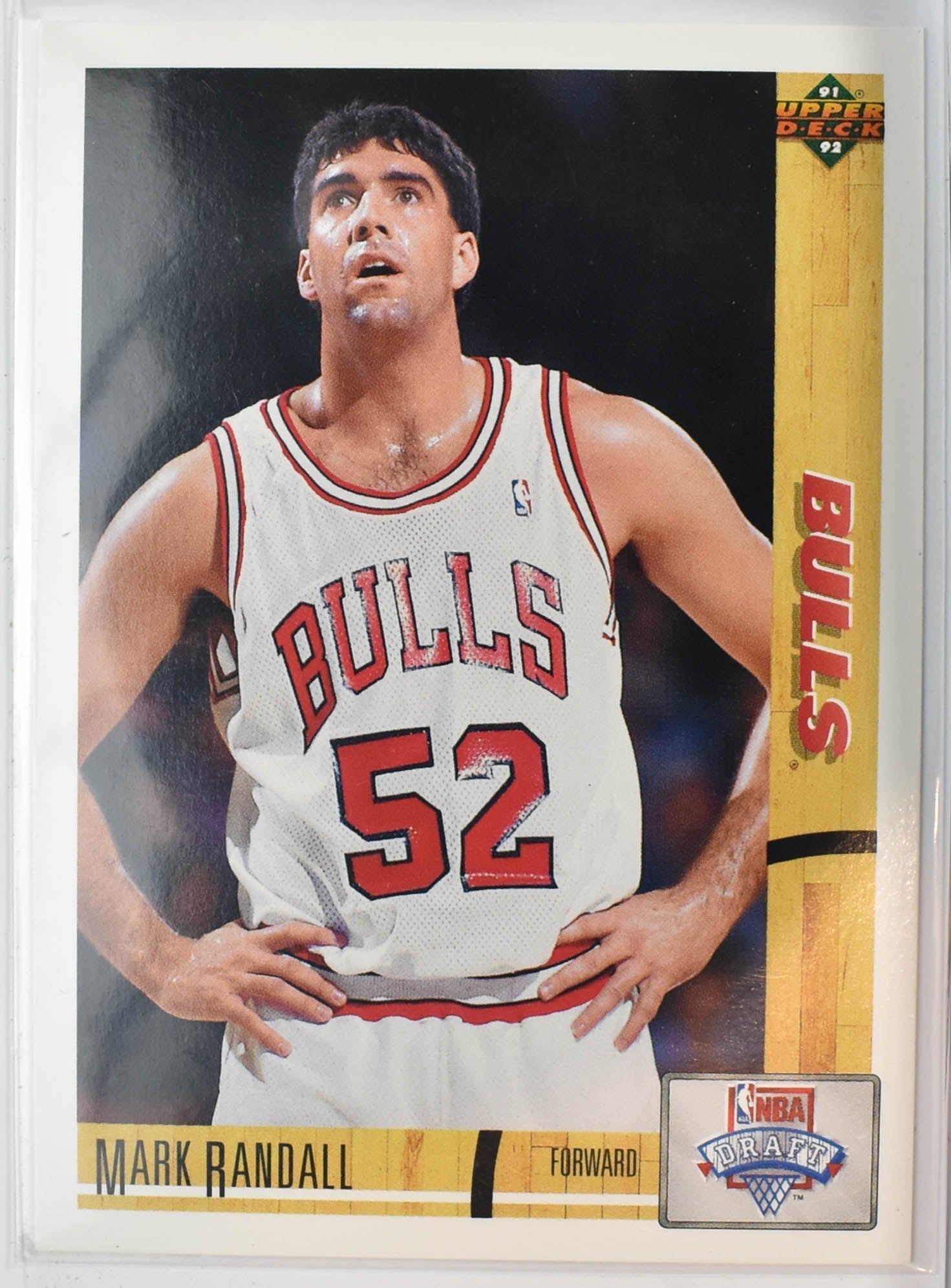 Mark Randall 13 Upper Deck 1991 - 1992 Basketball Card