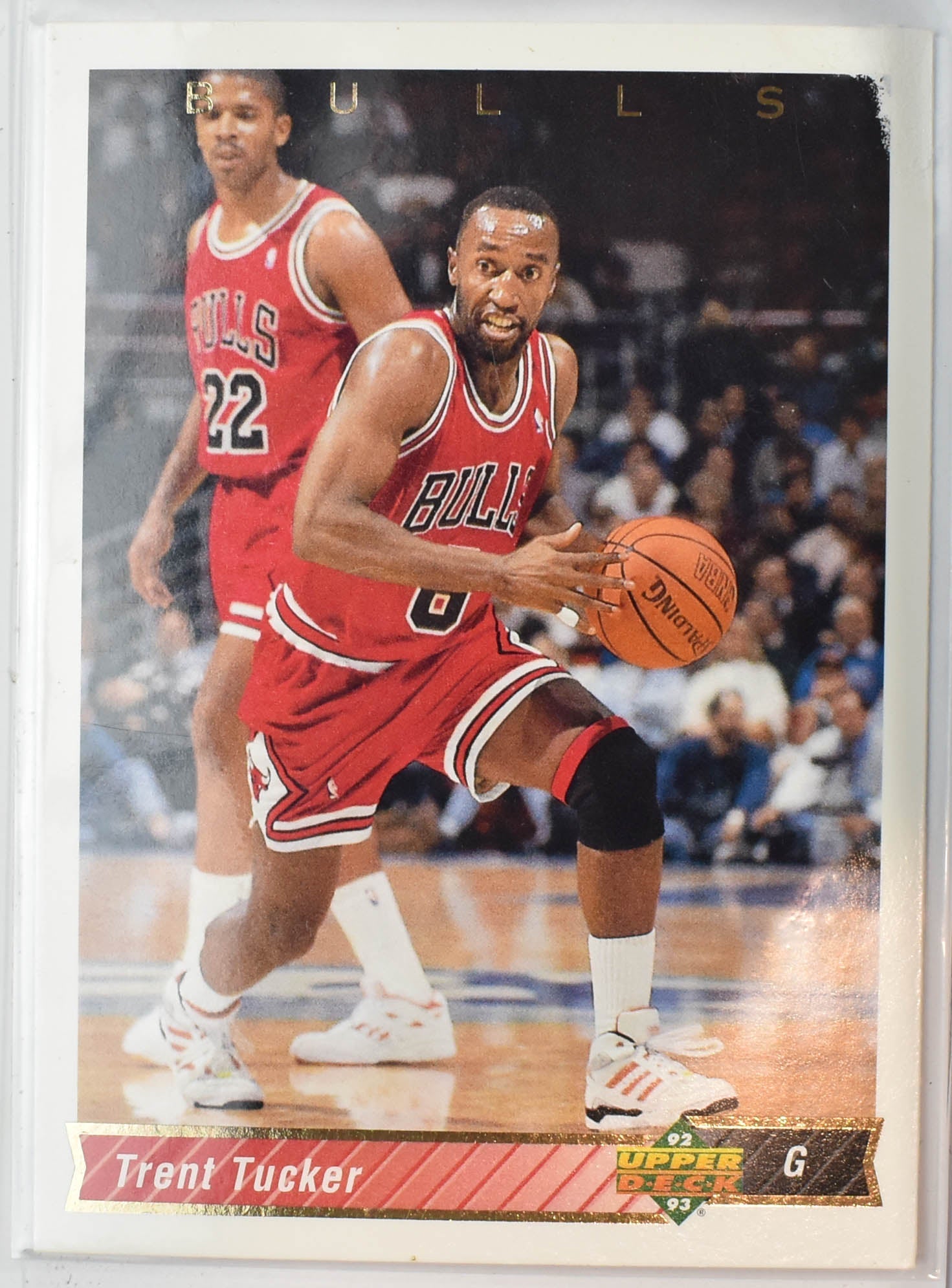 Trent Tucker 389 Bulls Upper Deck 92-93 Basketball Card